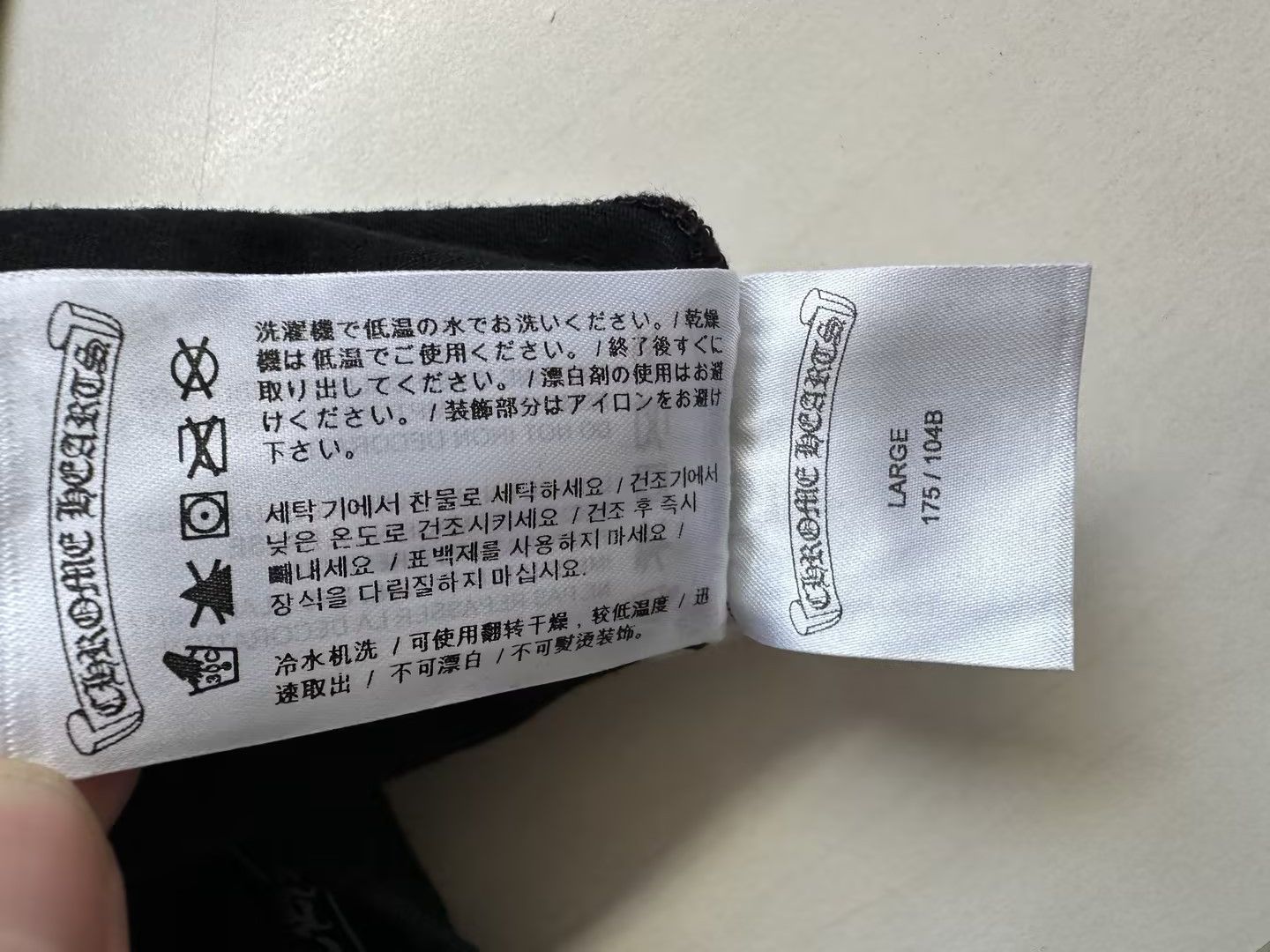 Chrome Hearts Chrome Hearts Horseshoe Logo Las Vegas Long Sleeve Tee Size US L / EU 52-54 / 3 - 8 Thumbnail