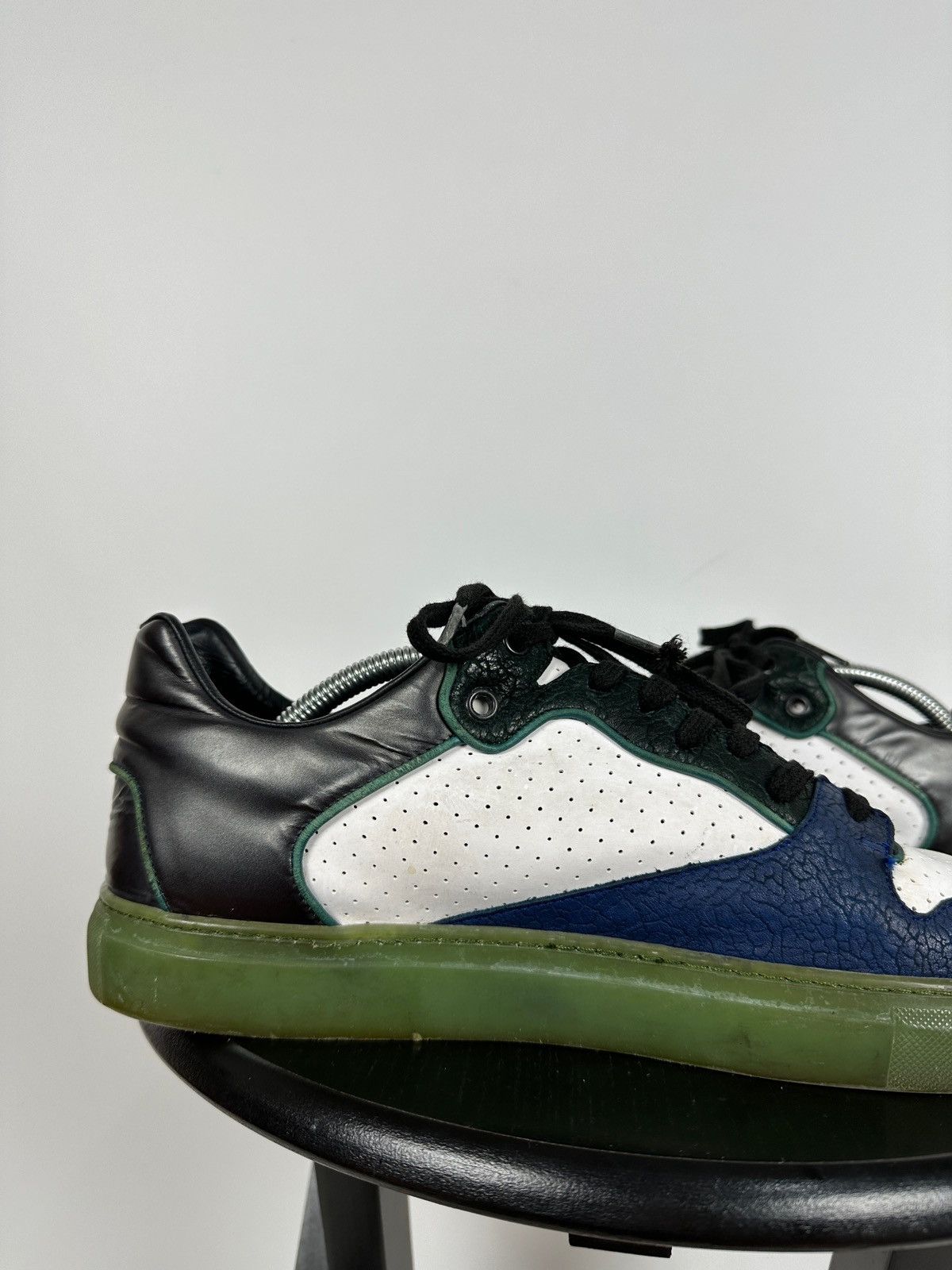 Balenciaga Panelled Low Top Sneakers