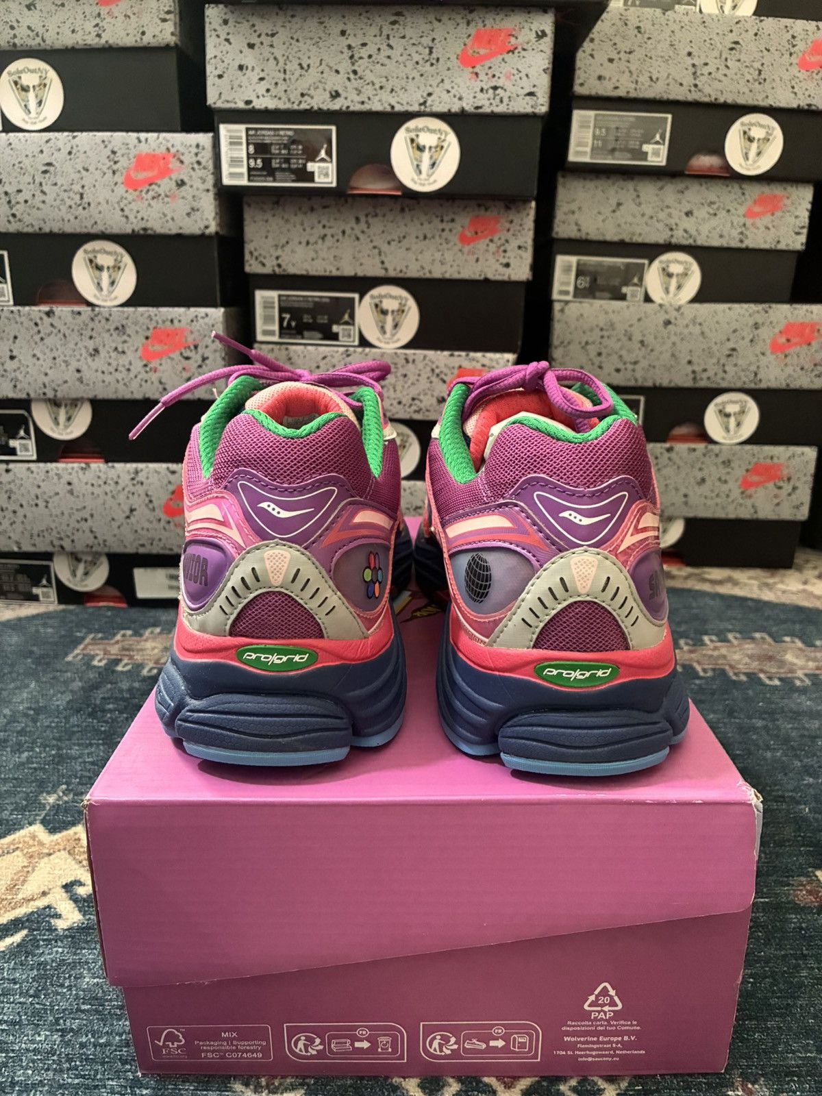 Saucony Saucony ProGrid Omni 9 Jae Tips To Do List Brand New Size US 11.5 / EU 44-45 - 6 Thumbnail