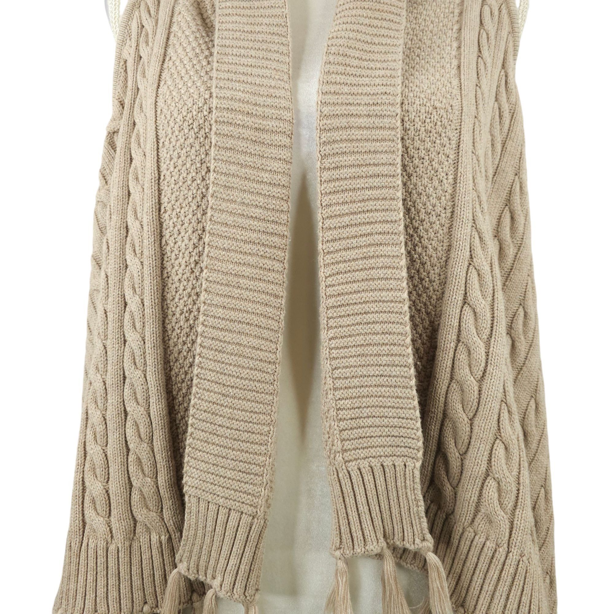 Other Matilda Jane Open Front Cardigan Cape Womens S Cable Knit Size S / US 4 / IT 40 - 14 Thumbnail
