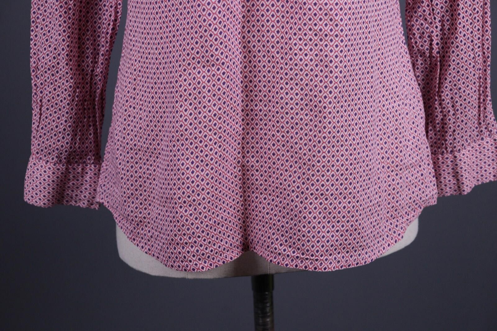 Designer Emily Van Den Bergh Multicolor Printed Blouse Shirt Size 38 Size M / US 6-8 / IT 42-44 - 3 Thumbnail