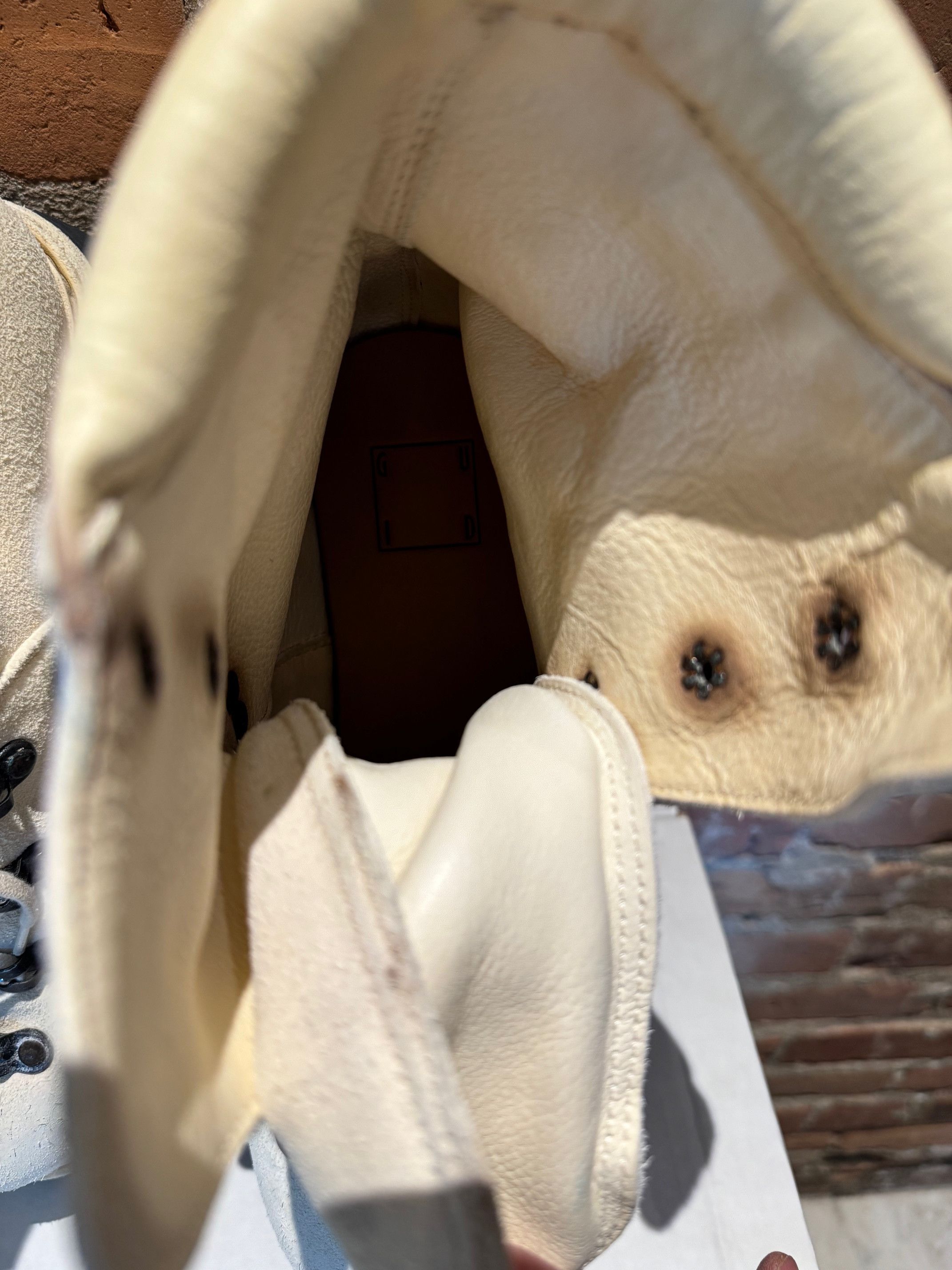 Guidi Guidi 20 "Mountain" Boots in Off-White Suede Size US 8 / EU 41 - 6 Thumbnail