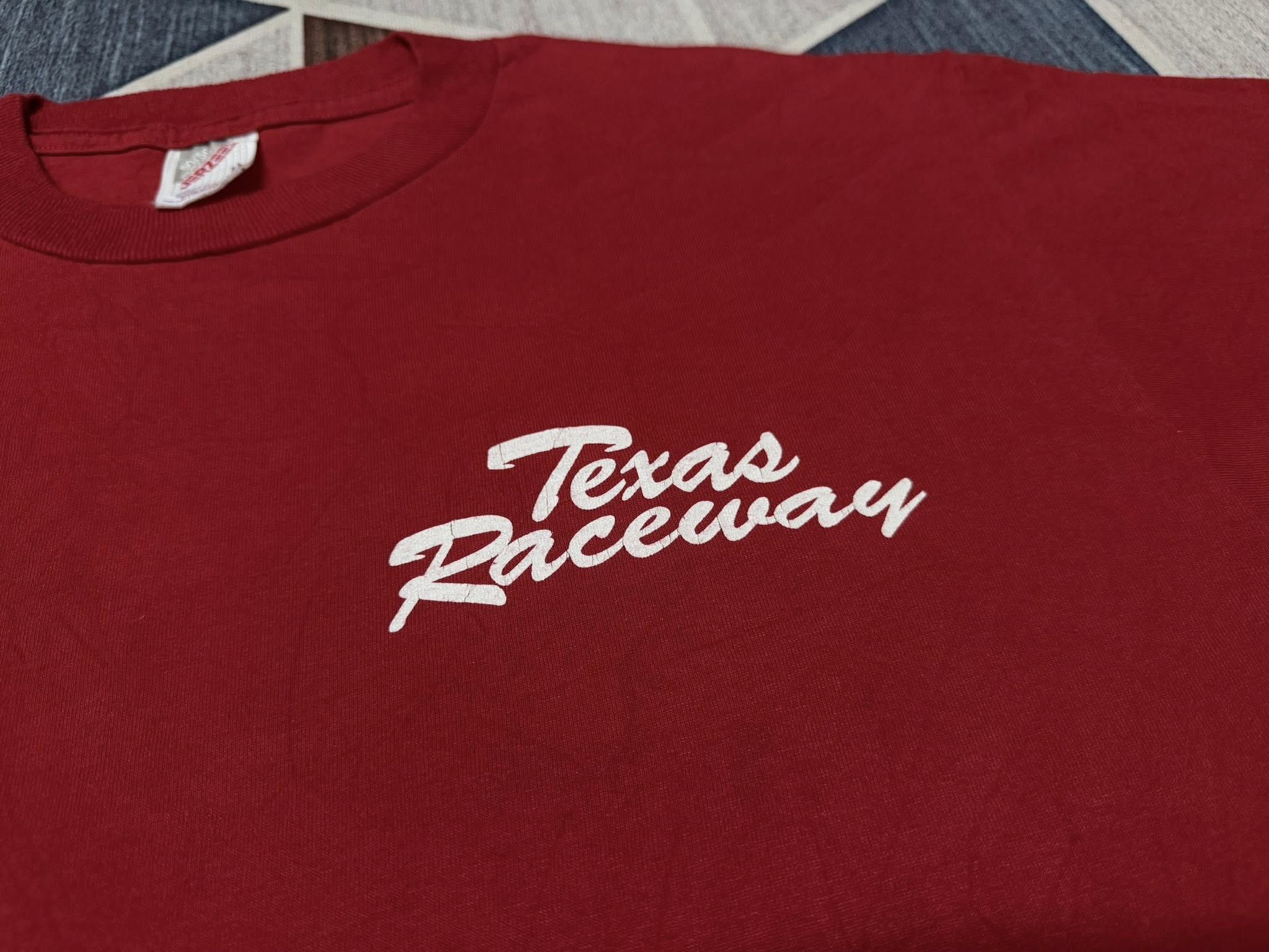 Vintage vintage TEXAS RACEWAY X jerzees1994 saiz M1623 Size US M / EU 48-50 / 2 - 5 Thumbnail