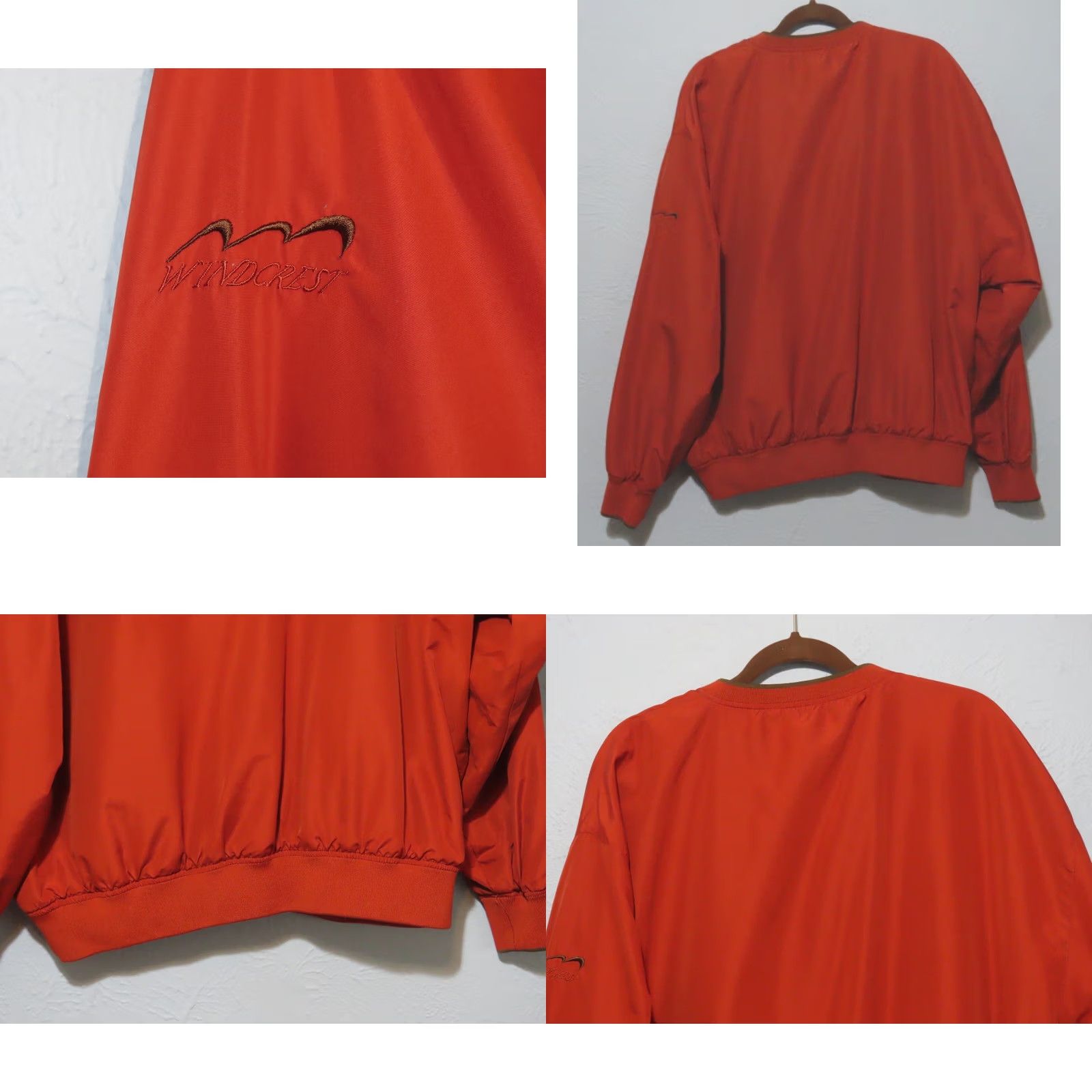 Vintage Cabela's Windcrest Men's XL Red Windbreaker Pullover with Pockets Jacket Size US XL / EU 56 / 4 - 9 Thumbnail