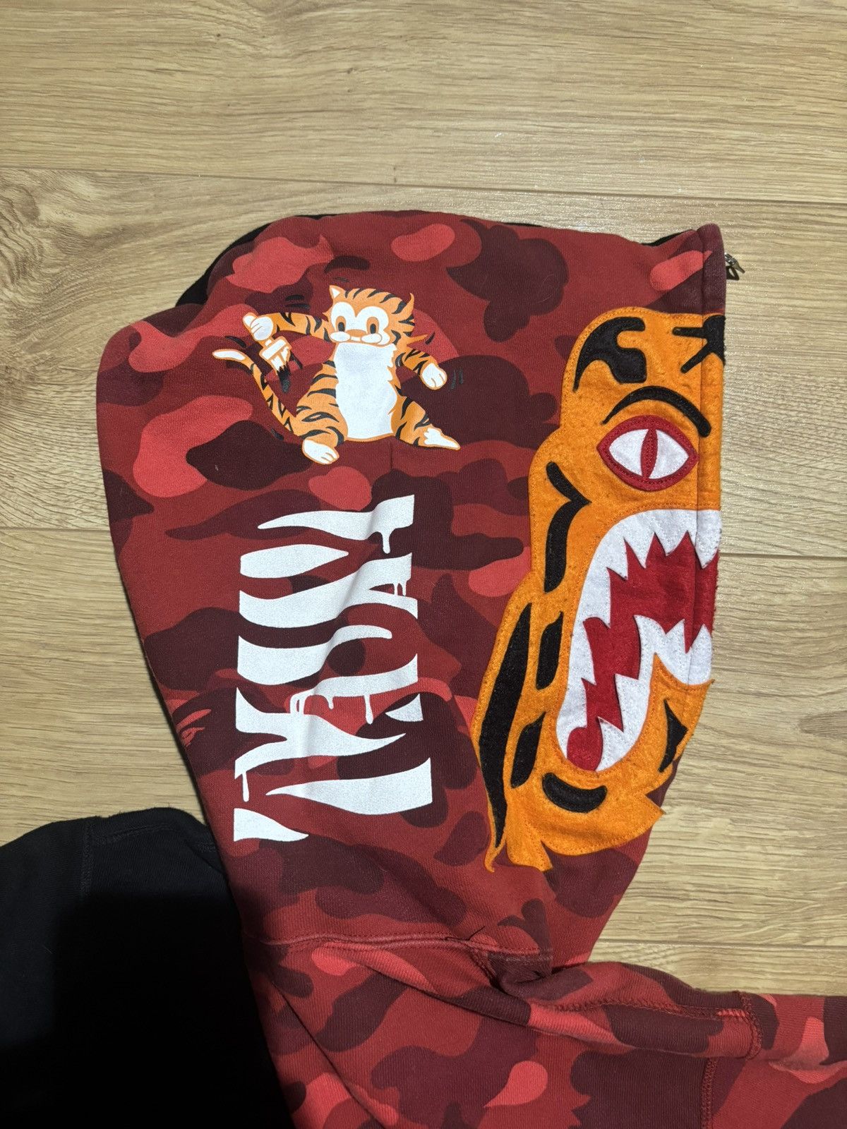 Bape BAPE TIGER SHARK CAMO FULL ZIP HOODIE Size US XL / EU 56 / 4 - 5 Thumbnail