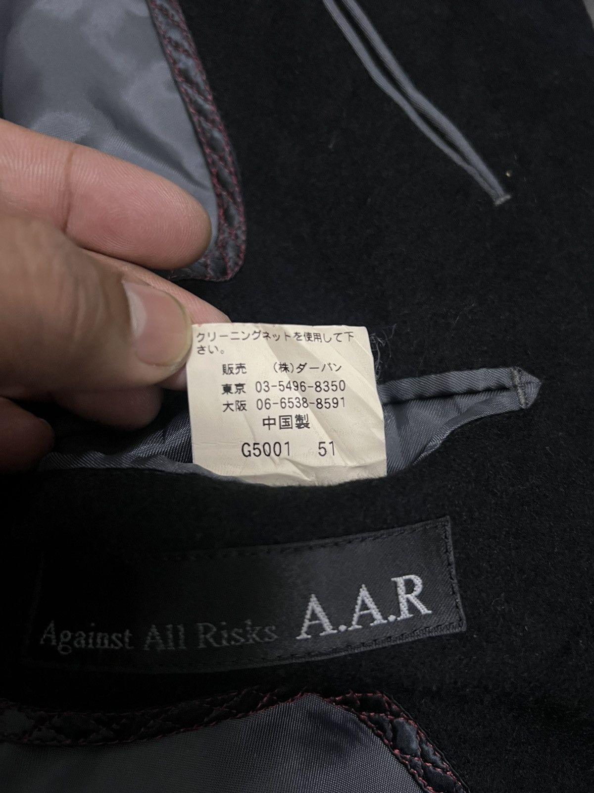 Yohji Yamamoto VINTAGE A.A.R YOHJI YAMAMOTO WOOL JACKET Size US L / EU 52-54 / 3 - 15 Thumbnail