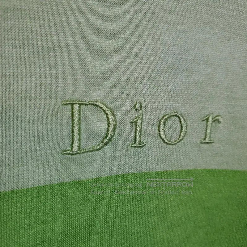 Dior Dior Summer Blue Striped Cotton Tee . Size M / US 6-8 / IT 42-44 - 7 Thumbnail
