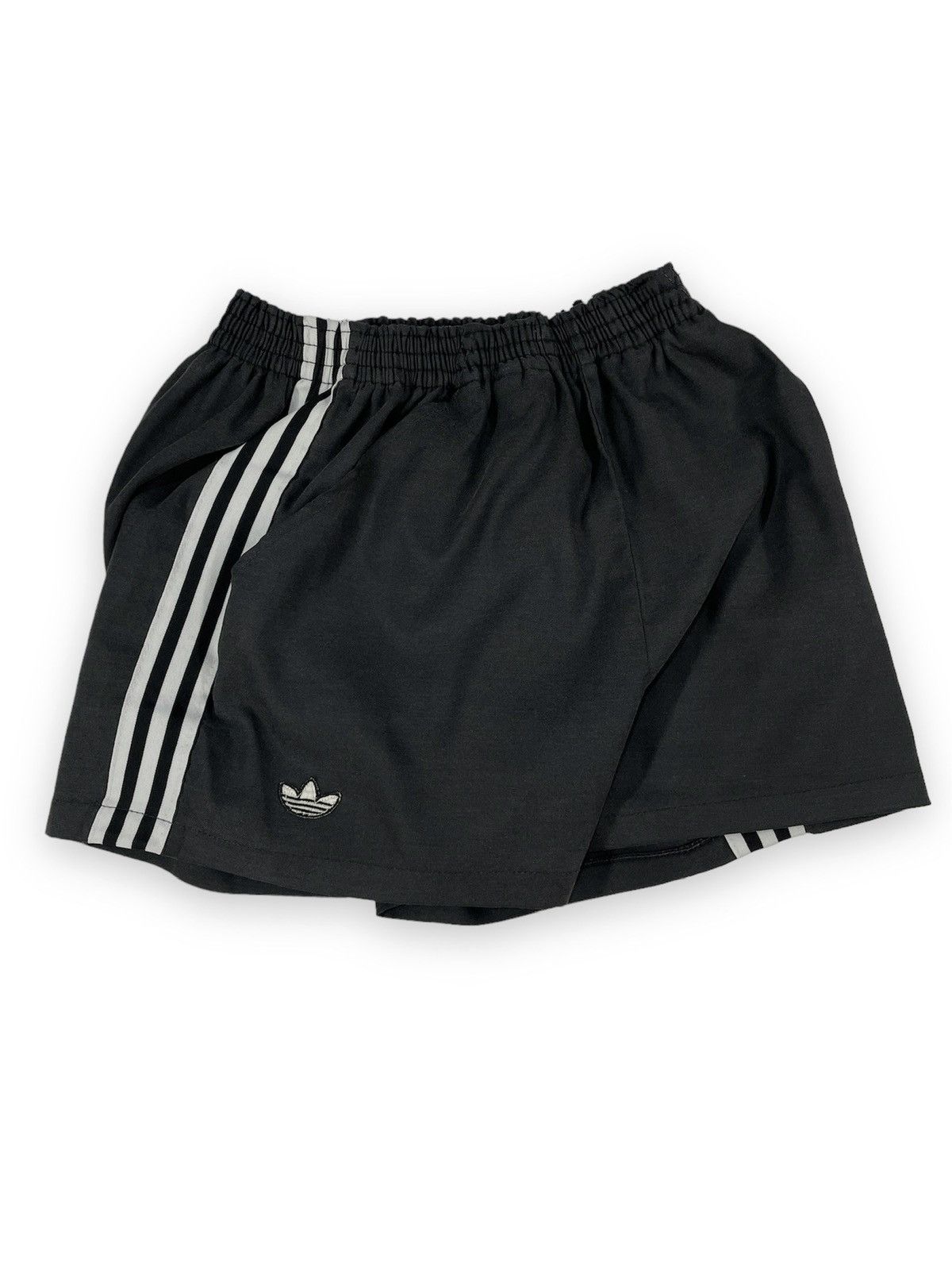 Adidas 70s VENTEX FRANCE Trefoil 3-Stripes Sprinter Running Shorts Size US 32 / EU 48 - 3 Thumbnail