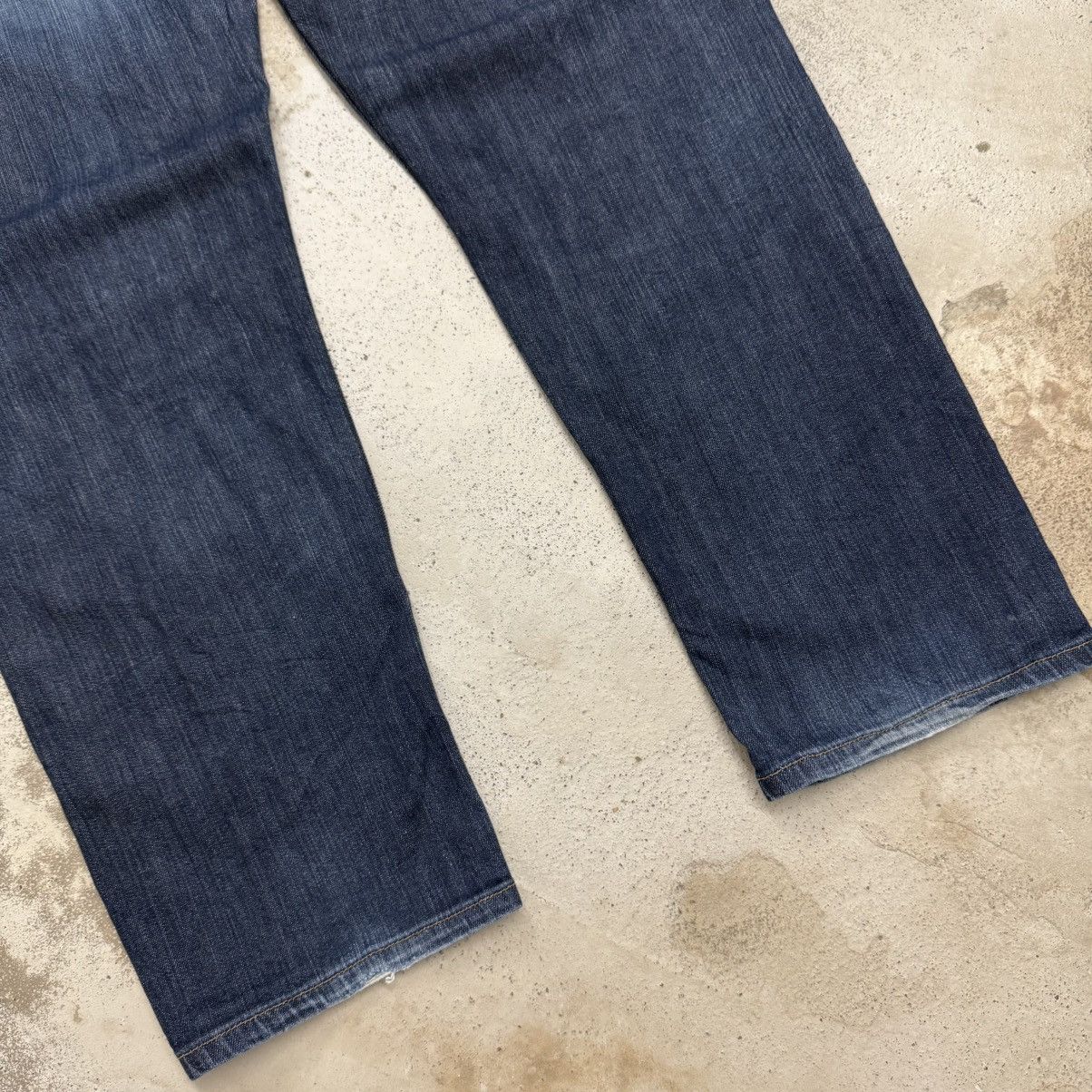 Levi's Levis 505 Modern Whisker Distressed Denim Pants Size US 34 / EU 50 - 10 Thumbnail