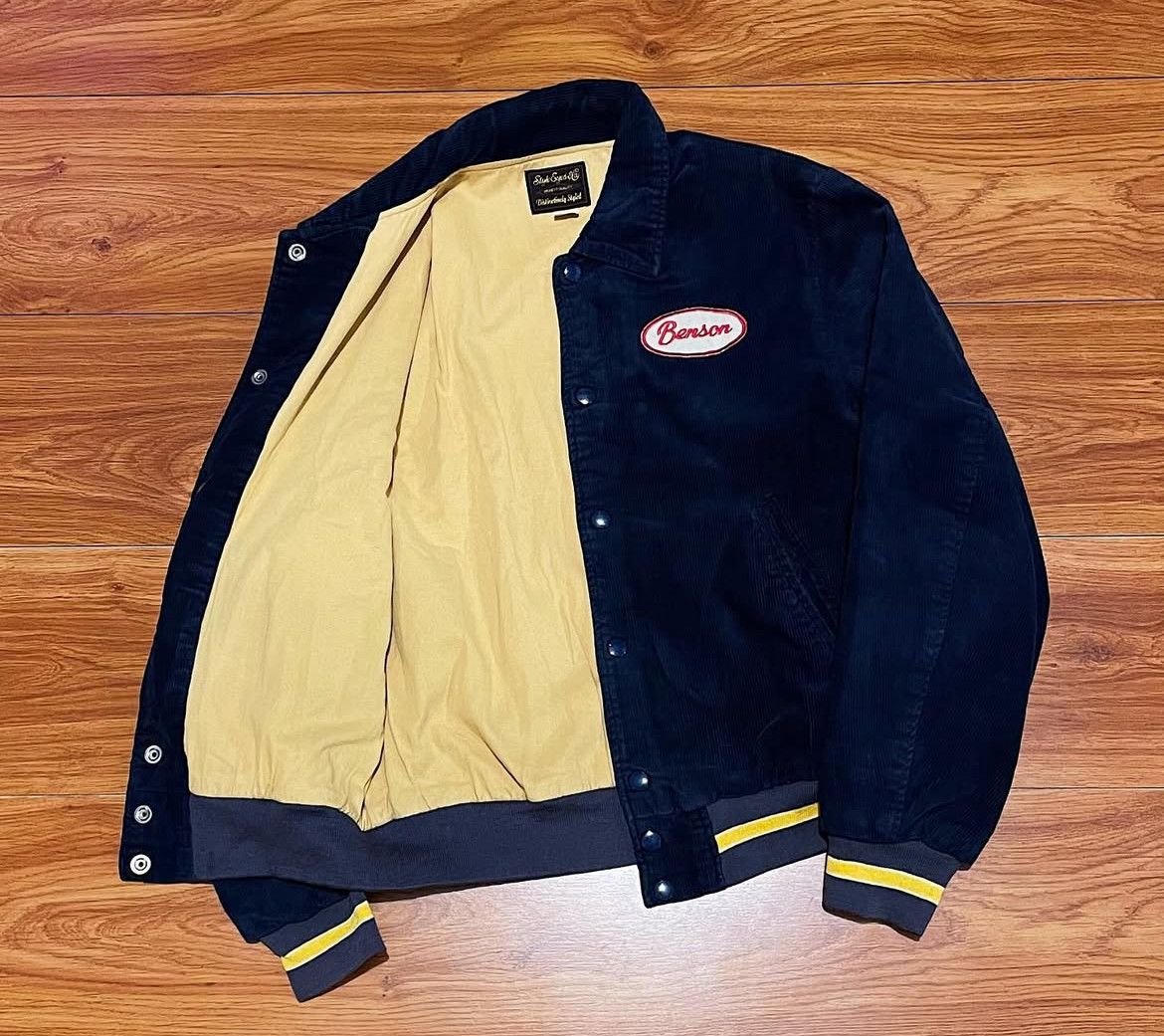 Toyo Enterprises 2000s Style Eyes SE10736 Needlework Stadium Corduroy Jacket Size US M / EU 48-50 / 2 - 3 Thumbnail