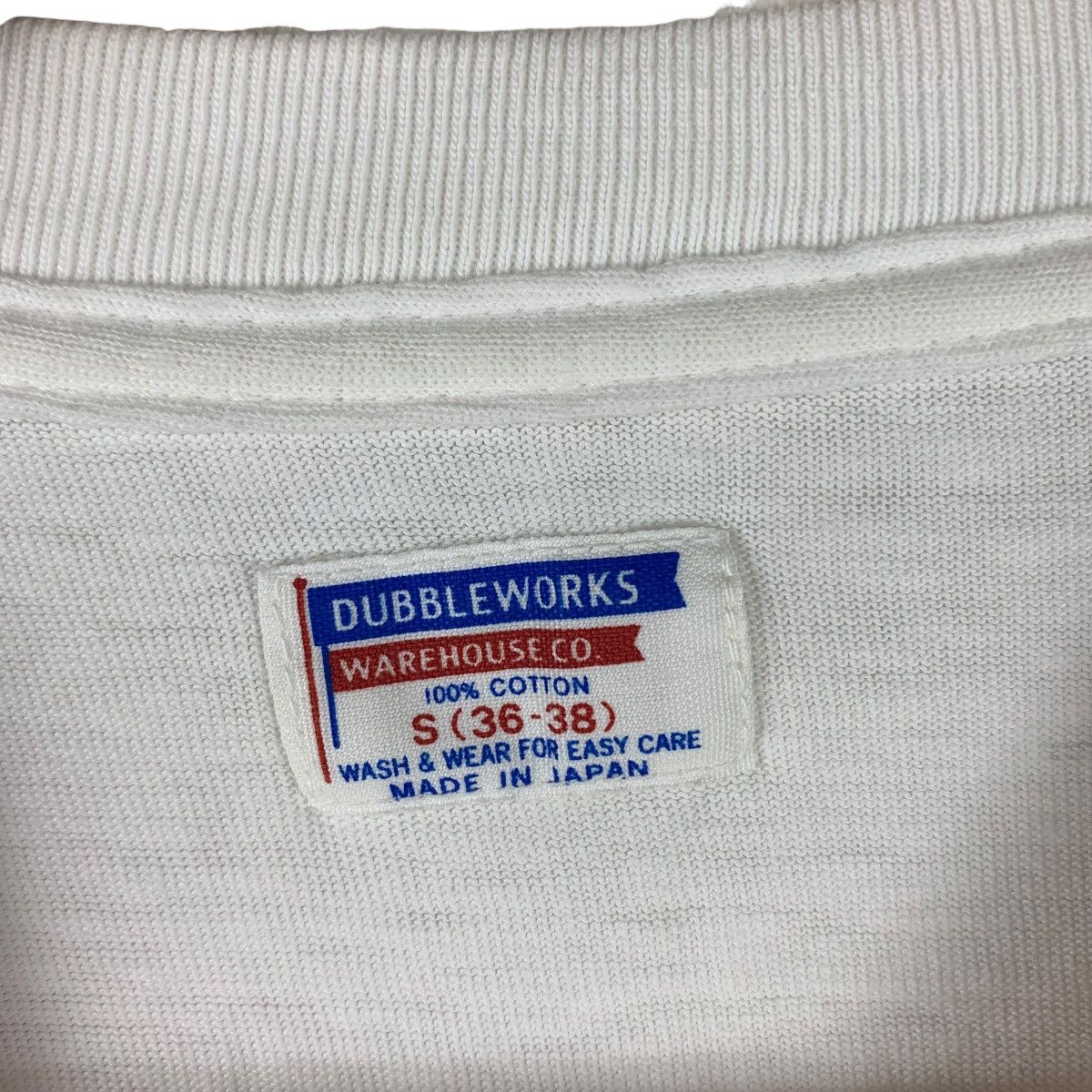 Warehouse Vintage WAREHOUSE Dubbleworks spell out tee Size US S / EU 44-46 / 1 - 3 Thumbnail