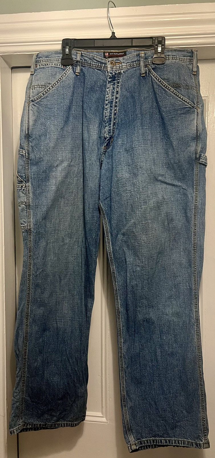 image of Polo Ralph Lauren x Vintage Authentic Polo Jeans Company Ralph Laurent Carpenter Jeans 36 in Blue