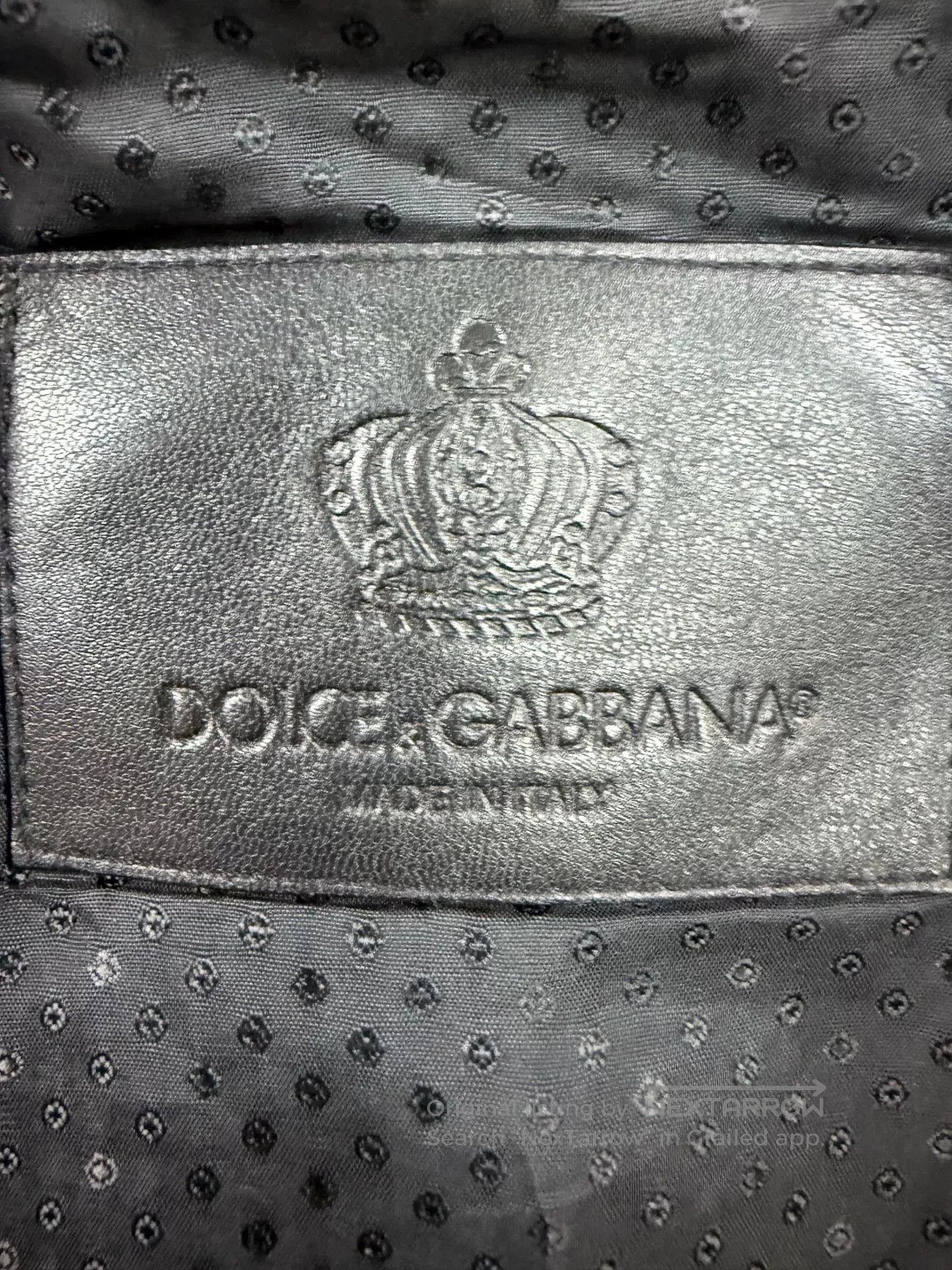 Dolce & Gabbana D&G Men's Lambskin Hooded Leather Jacket. Size US M / EU 48-50 / 2 - 4 Thumbnail