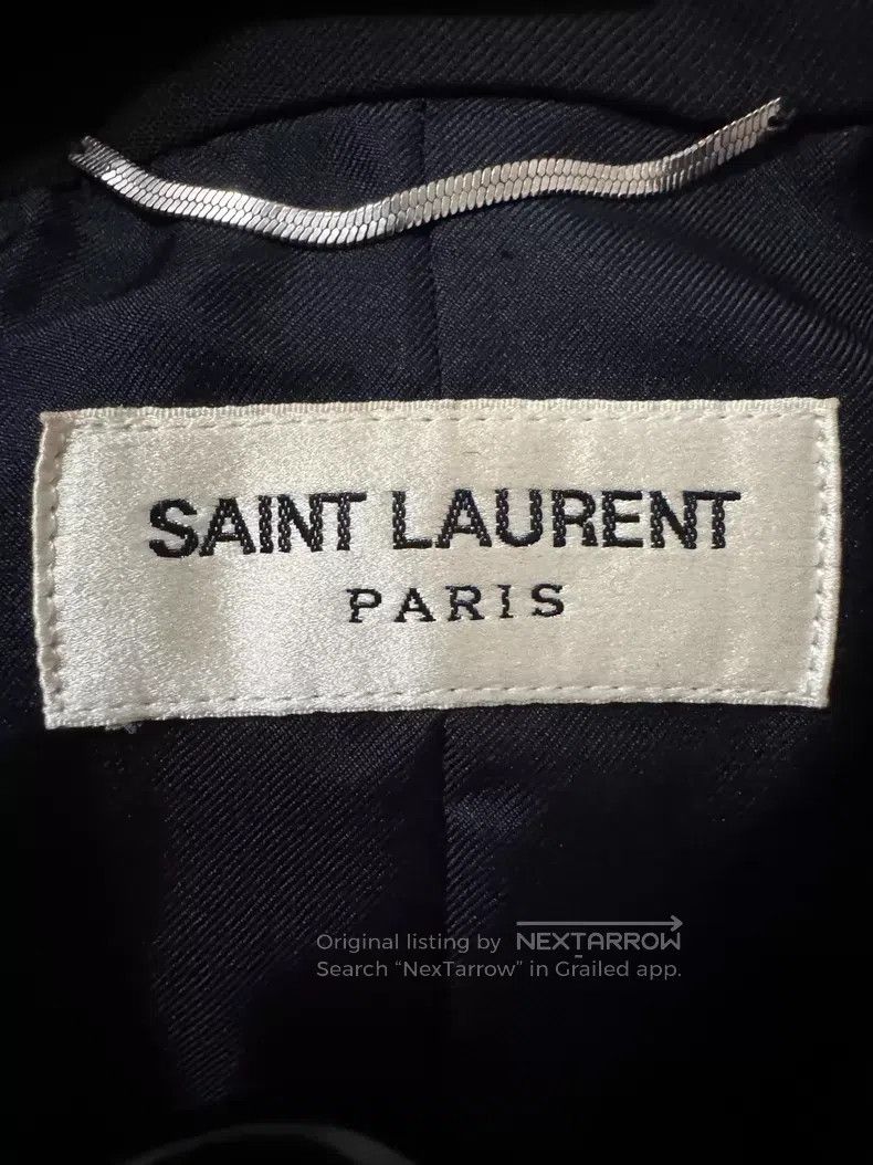 Saint Laurent Paris Saint Laurent Paris Visible Seams Reversible Notched Lapel Size US S / EU 44-46 / 1 - 5 Thumbnail