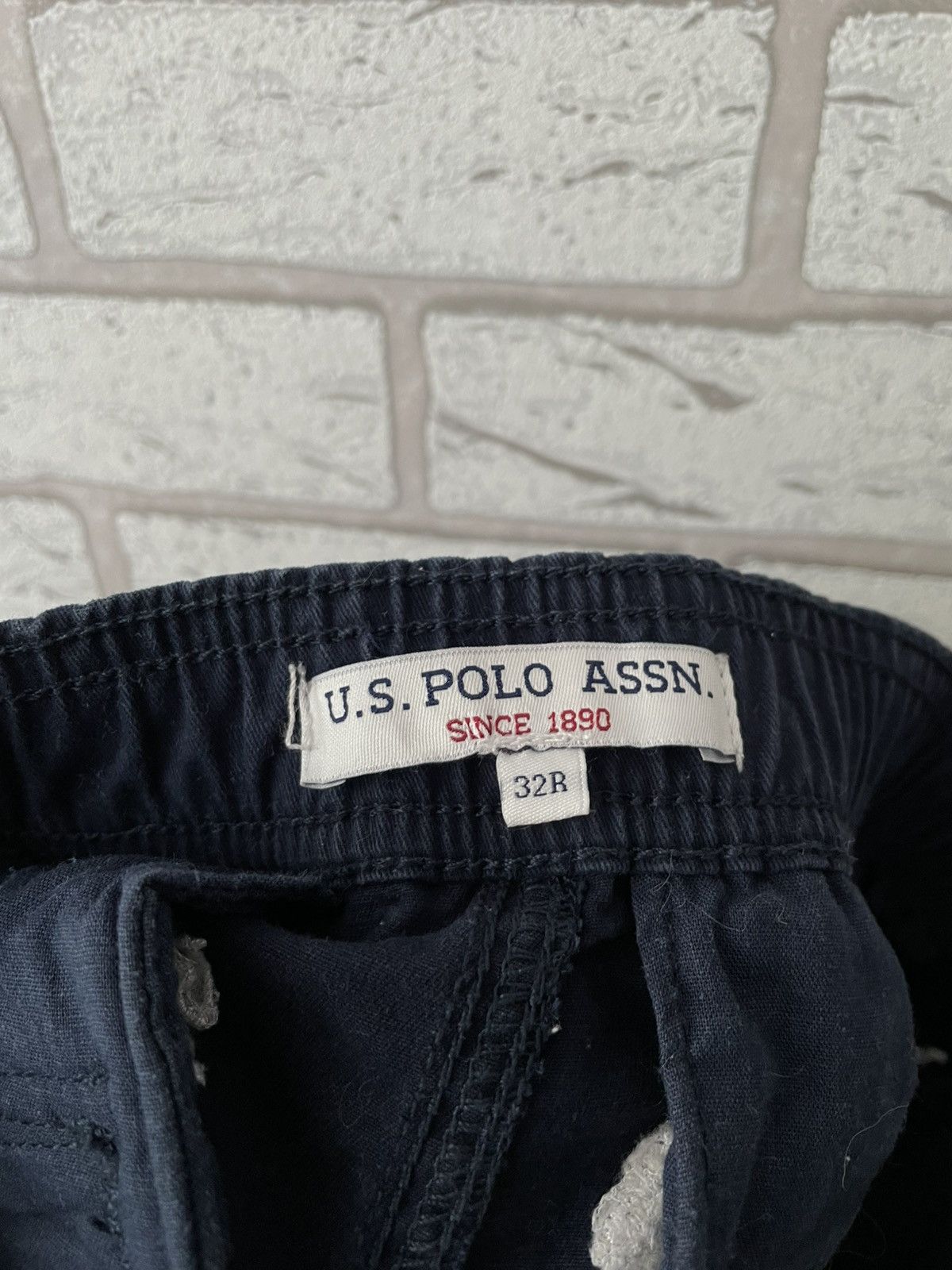 Designer × U.S. Polo Assn. Us Polo Assn USPA Monogram Shorts Size US 32 / EU 48 - 3 Thumbnail