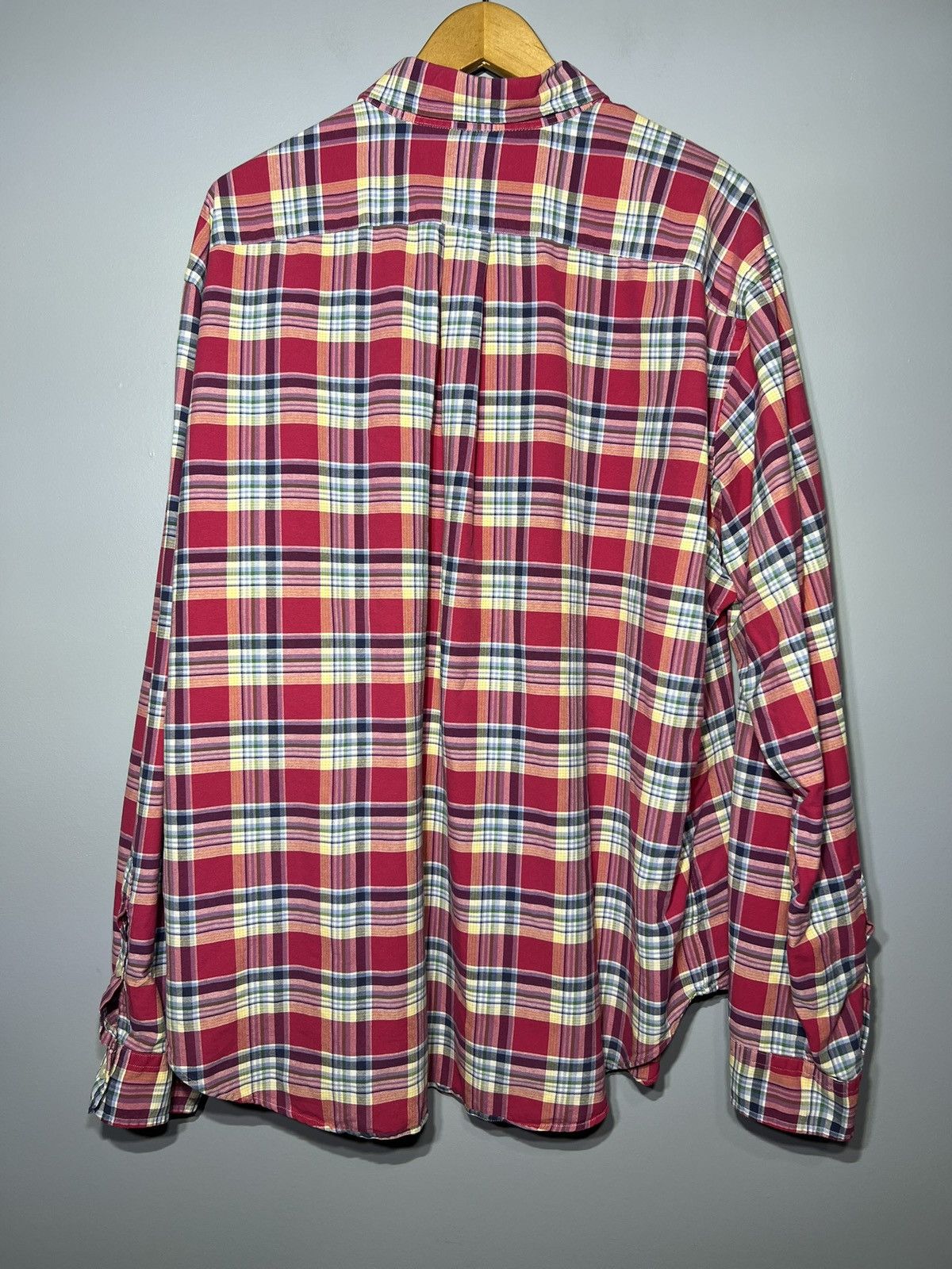 Polo Ralph Lauren Polo Ralph Lauren Men's Oxford Shirt Sz XXL Multicolor Plaid Size US XXL / EU 58 / 5 - 3 Thumbnail