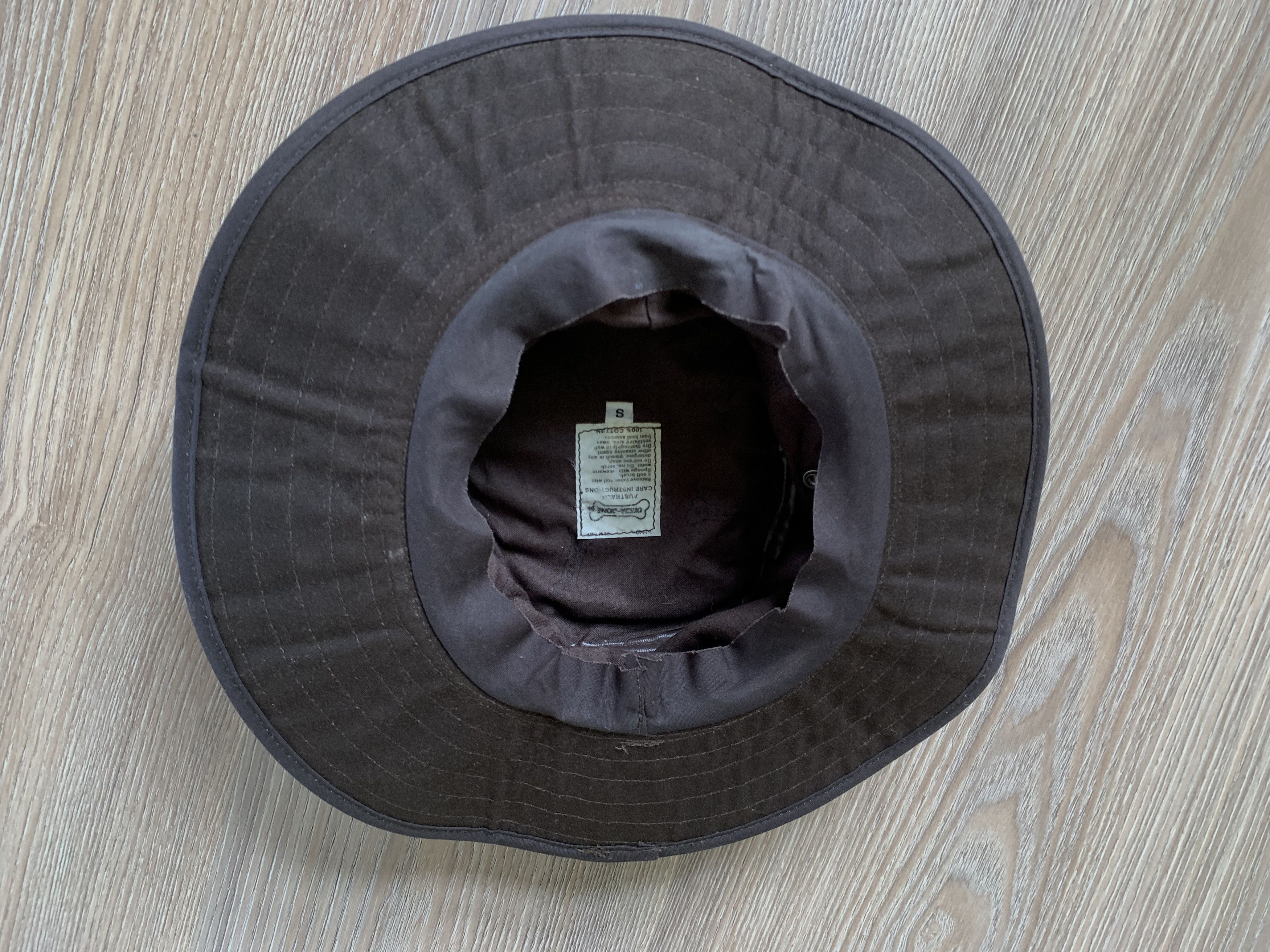 Designer Driza Bone Waxed Slouch Hat Australia Hat Size ONE SIZE - 7 Thumbnail