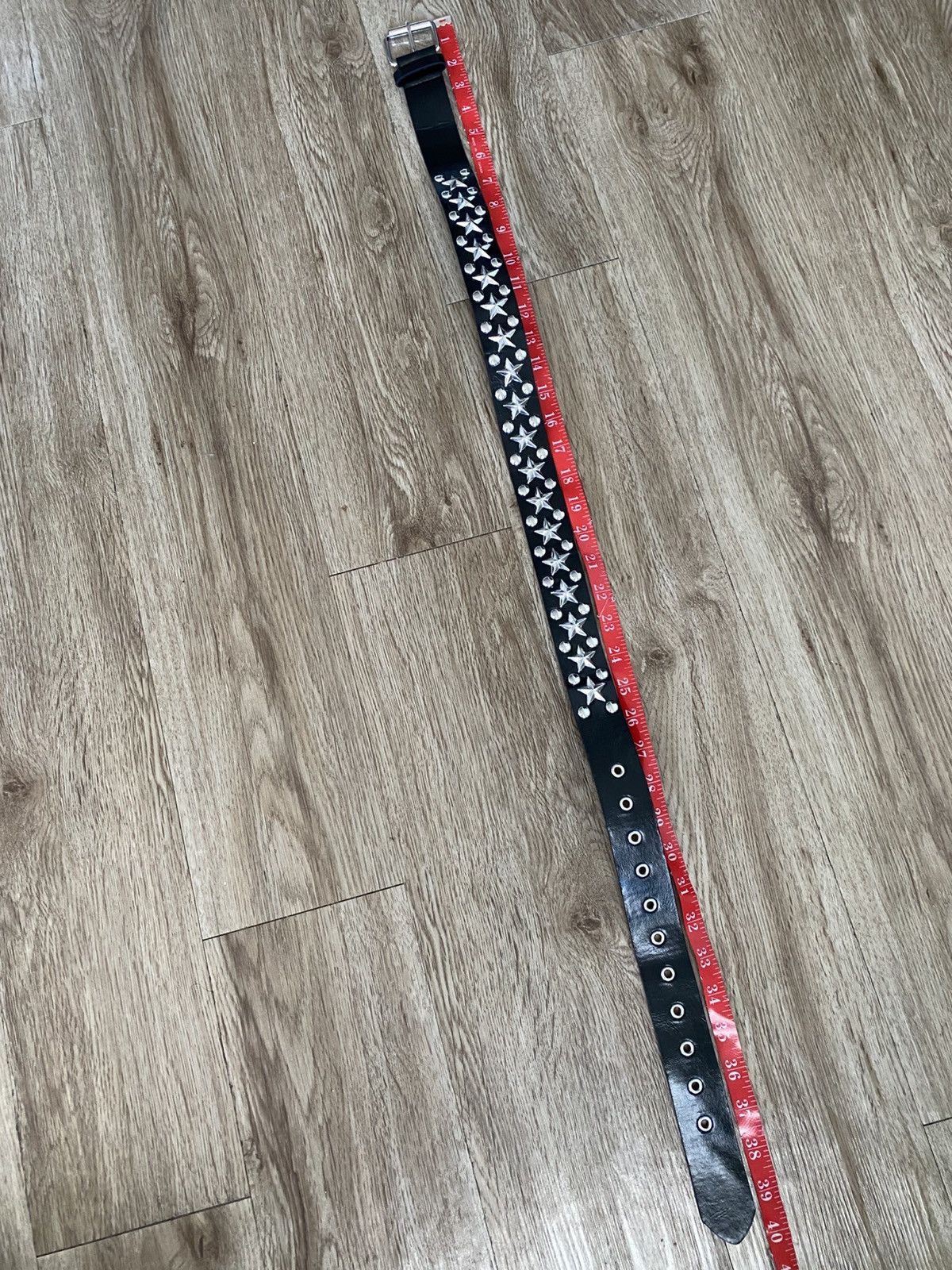 Other Y2K Black Star Studded Belt Size ONE SIZE - 5 Thumbnail