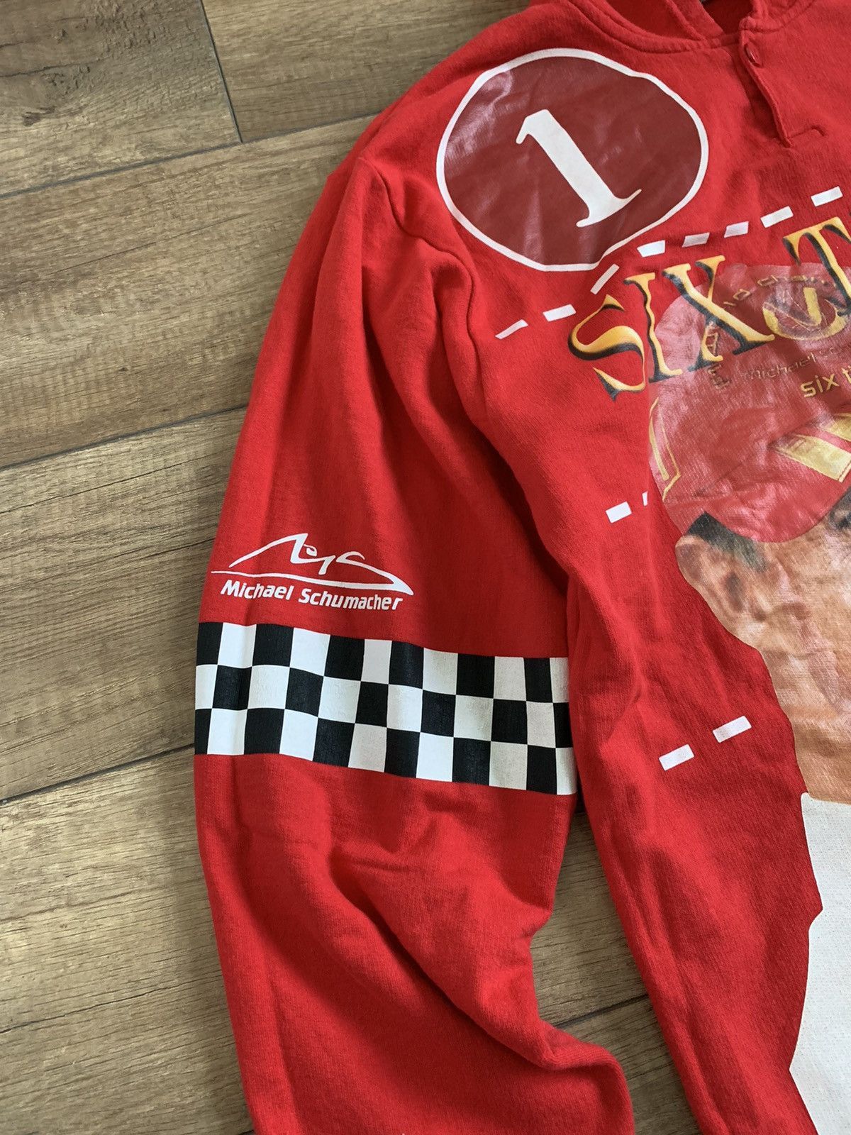 Formula 1 Vintage 2003 Michael Schumacher Formula Uno Racing Hoodie Size US M / EU 48-50 / 2 - 6 Thumbnail