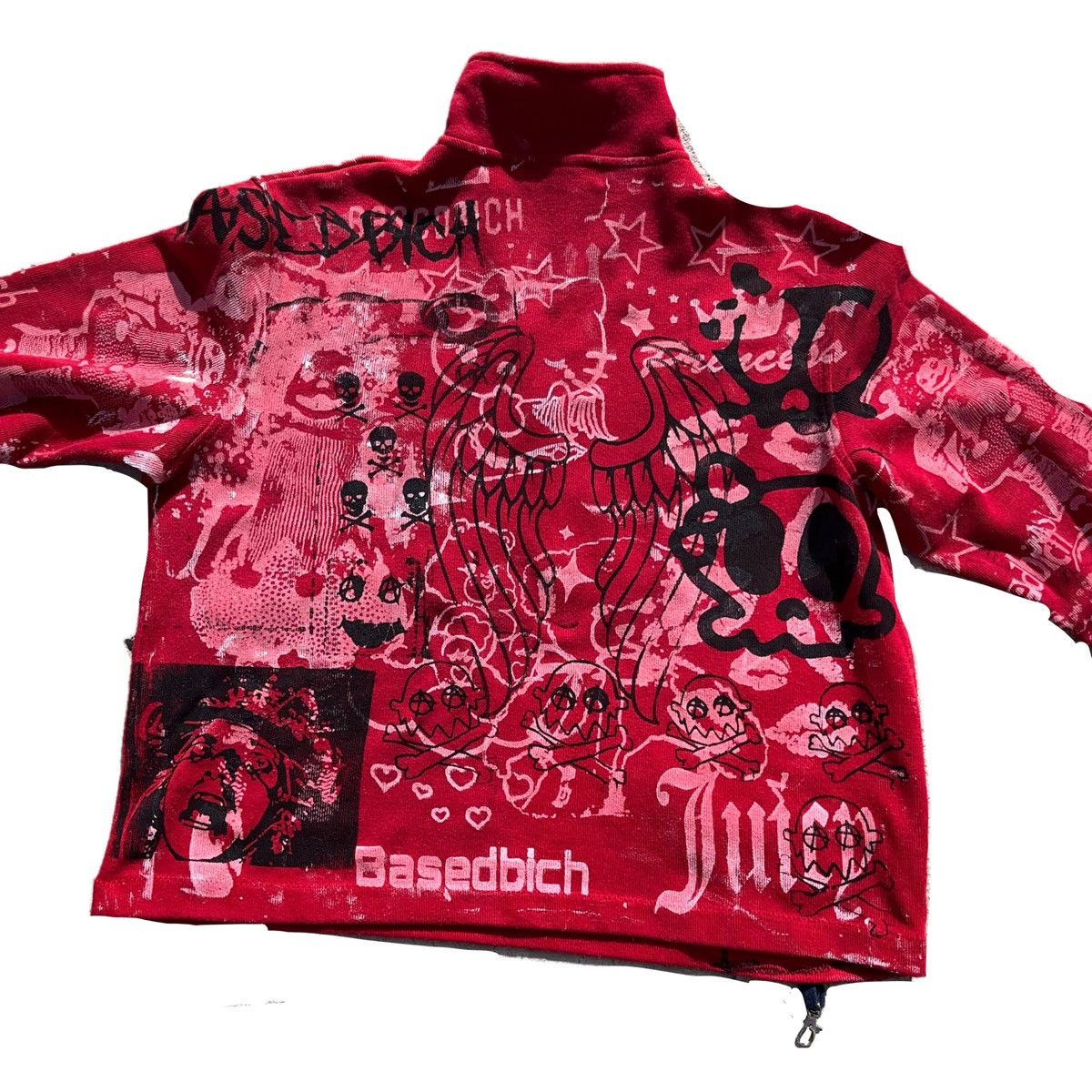 Basedbich custom extendo sleeve straight jacket shirt