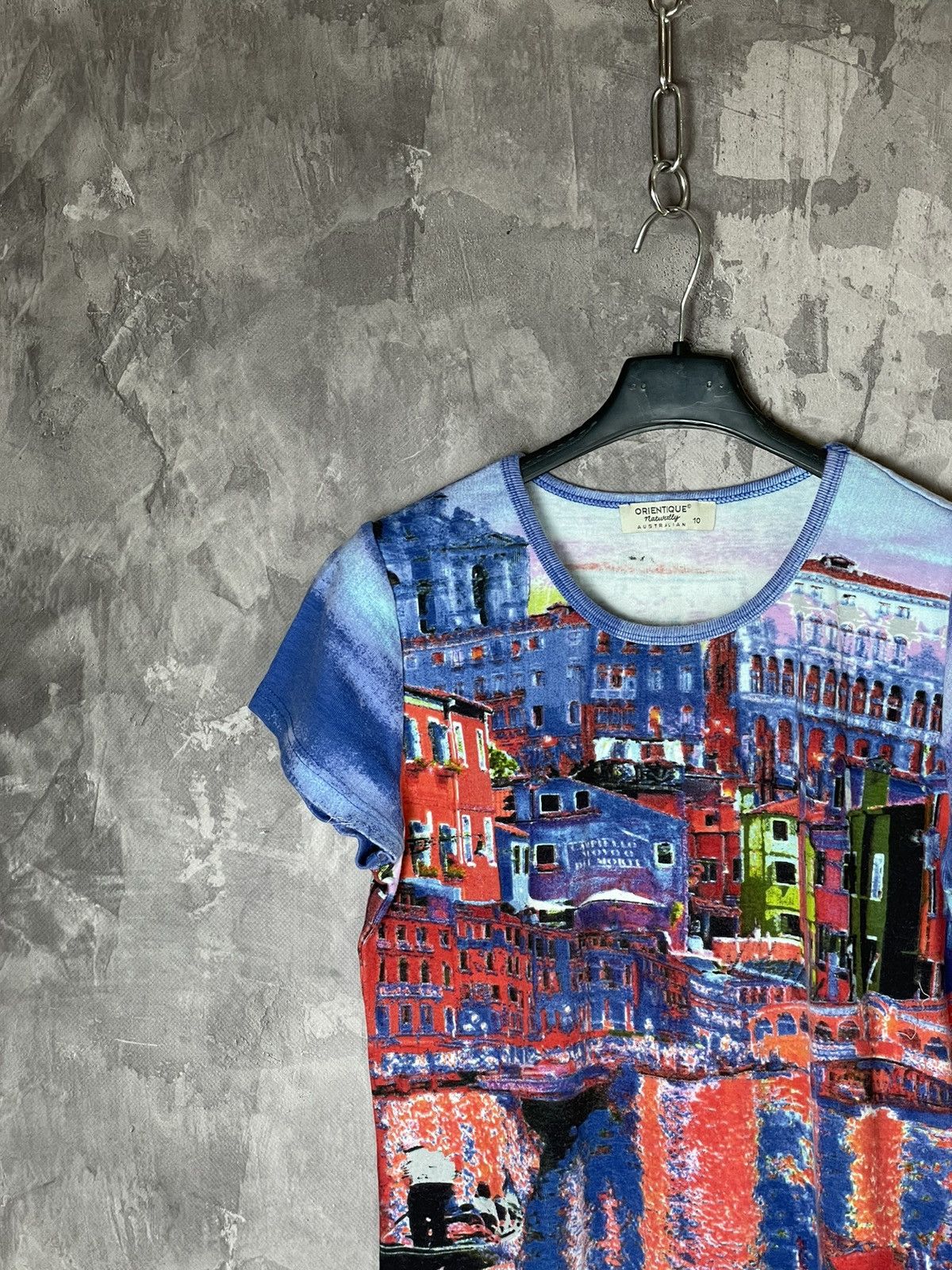 Japanese Brand Avant Garde Y2K Art Rare Multicolour Sweater Short Sleeve Size M / US 6-8 / IT 42-44 - 3 Thumbnail