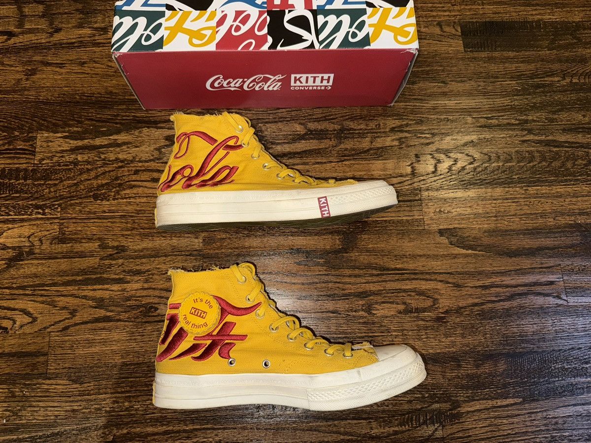 Coca Cola × Converse × Kith Kith X Converse x Coca Cola Chuck 70 “China” Denim SZ 11 Size US 11 / EU 44 - 3 Thumbnail