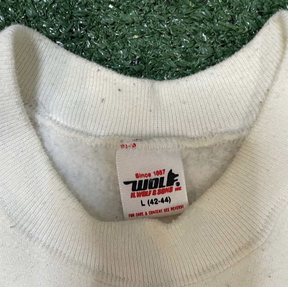 Vintage Vintage 1980s Measure twice, cut once crewneck Size US L / EU 52-54 / 3 - 4 Thumbnail