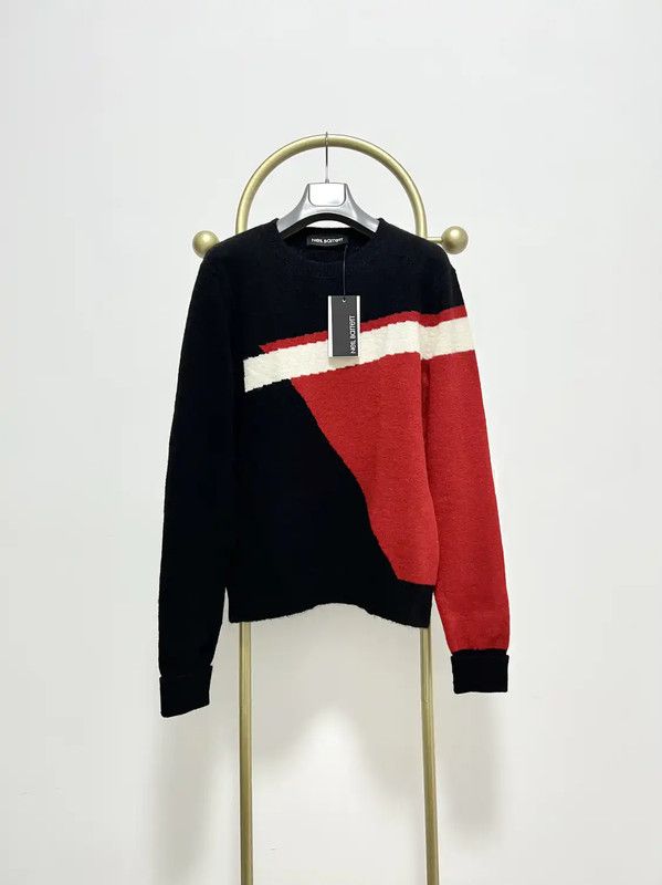 NeIL Barrett Colorful Alpaca Wool Sweater 0089