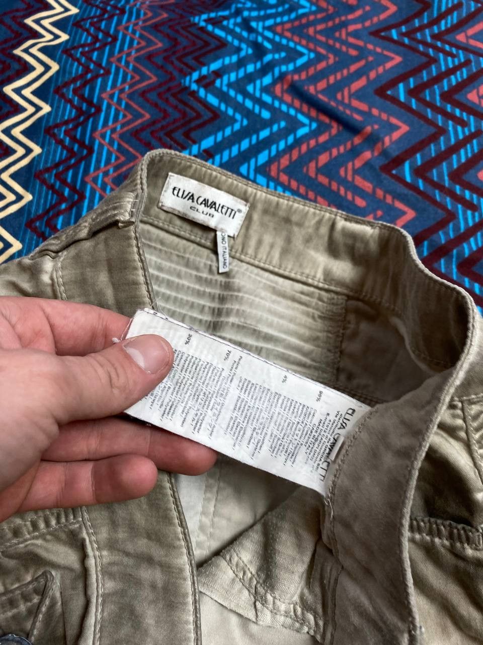 Elisa Cavaletti Womens pants Elisa Cavaletti casual style Size 27" / US 4 / IT 40 - 3 Thumbnail