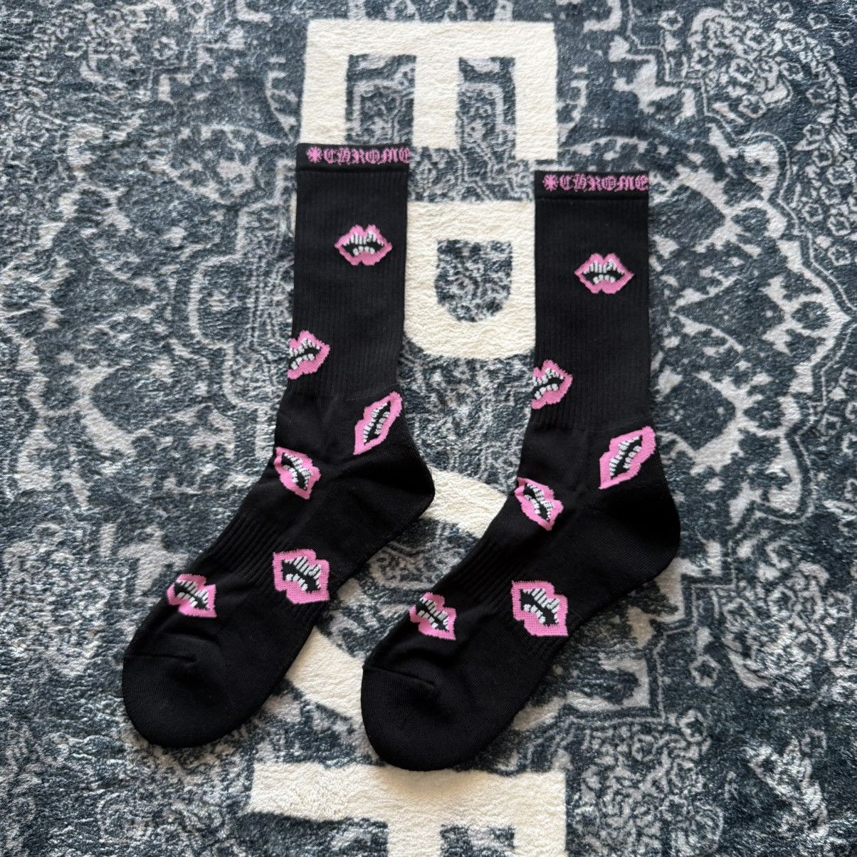 Chrome Hearts Woman's Sport Sock Medium Black | Grailed