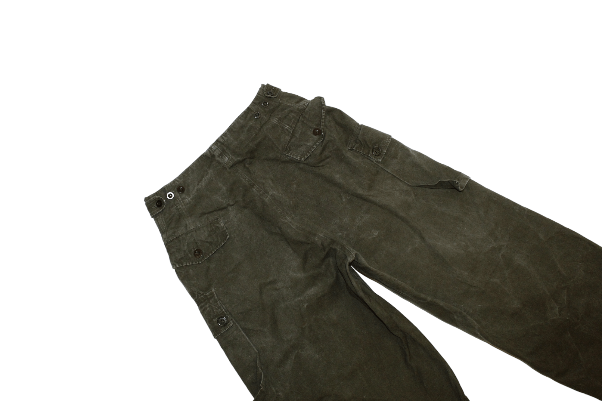 Buzz Rickson's 1959 A.M. Seynaeve Army Surplus Coated Utility Cargo Pant Size US 32 / EU 48 - 13 Thumbnail
