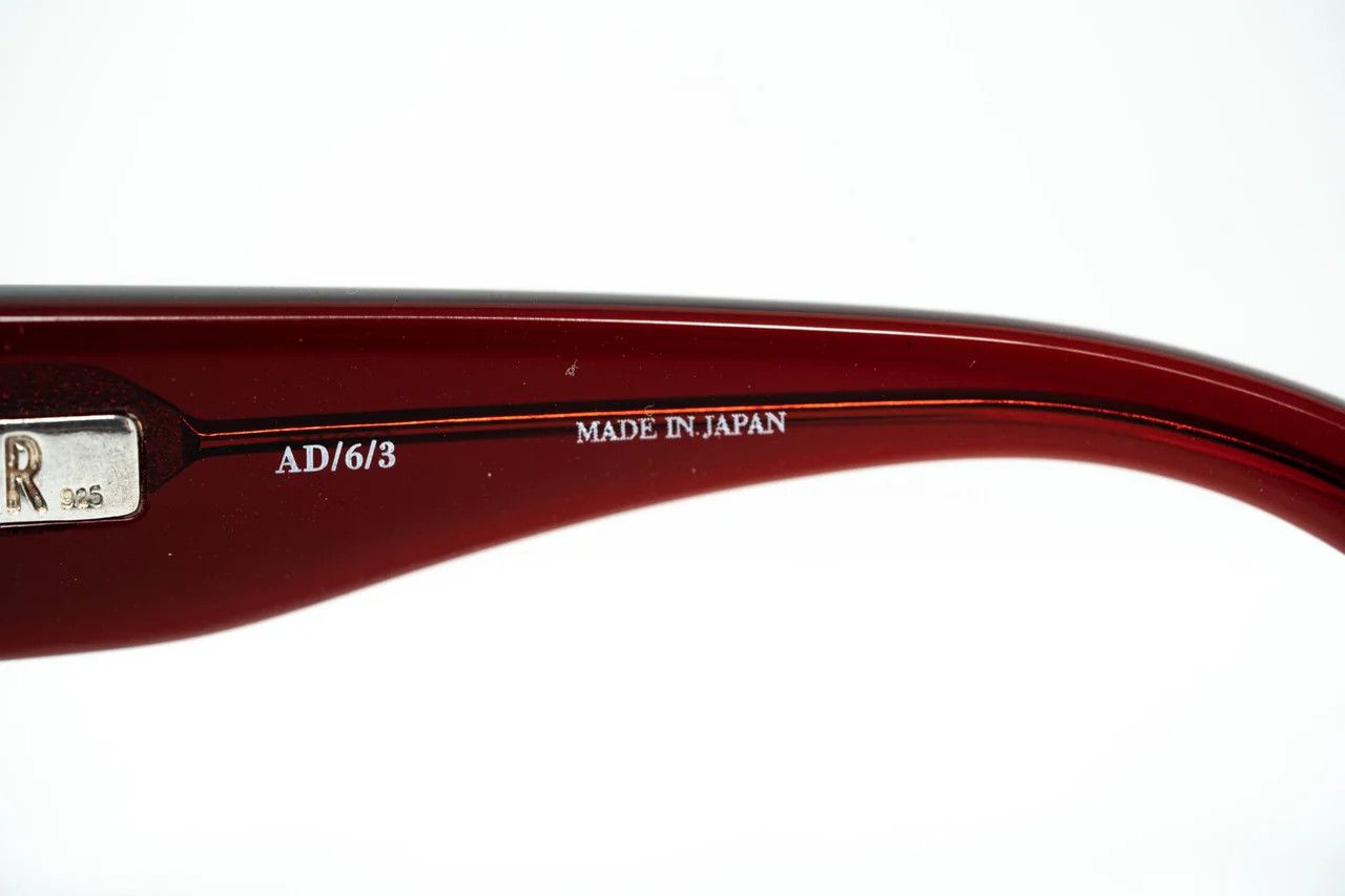 Ann Demeulemeester Ann Demeulemeester Sunglasses Oversized Bordeaux Red Size ONE SIZE - 6 Thumbnail