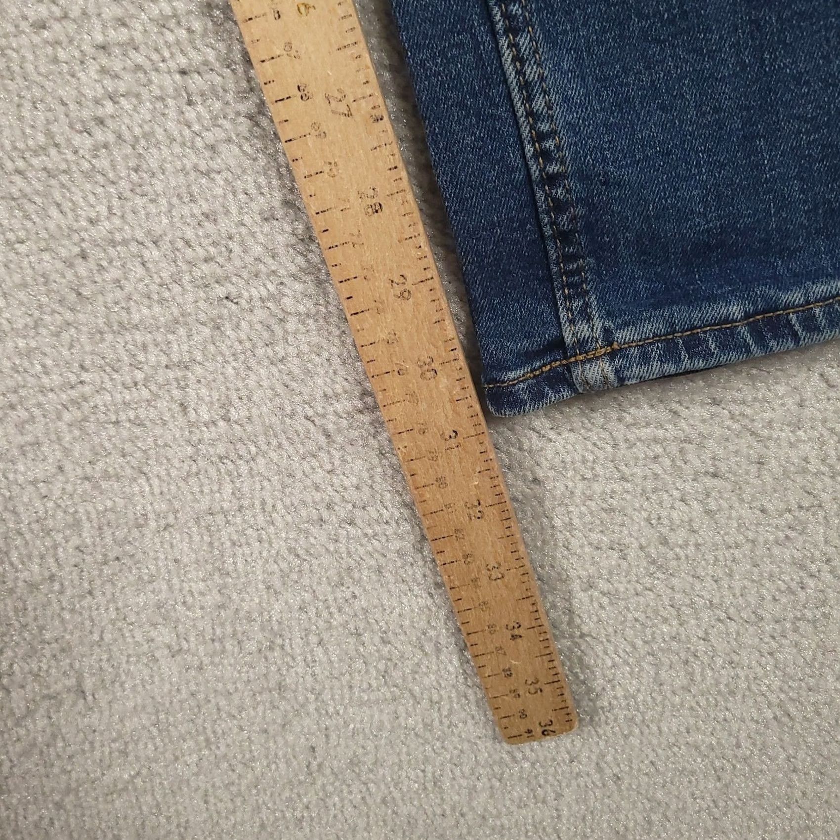 Old Navy VINTAGE Old Navy Jeans Mens 32x32 Blue Skinny Stretch Denim Built In Flex Size US 32 / EU 48 - 5 Thumbnail