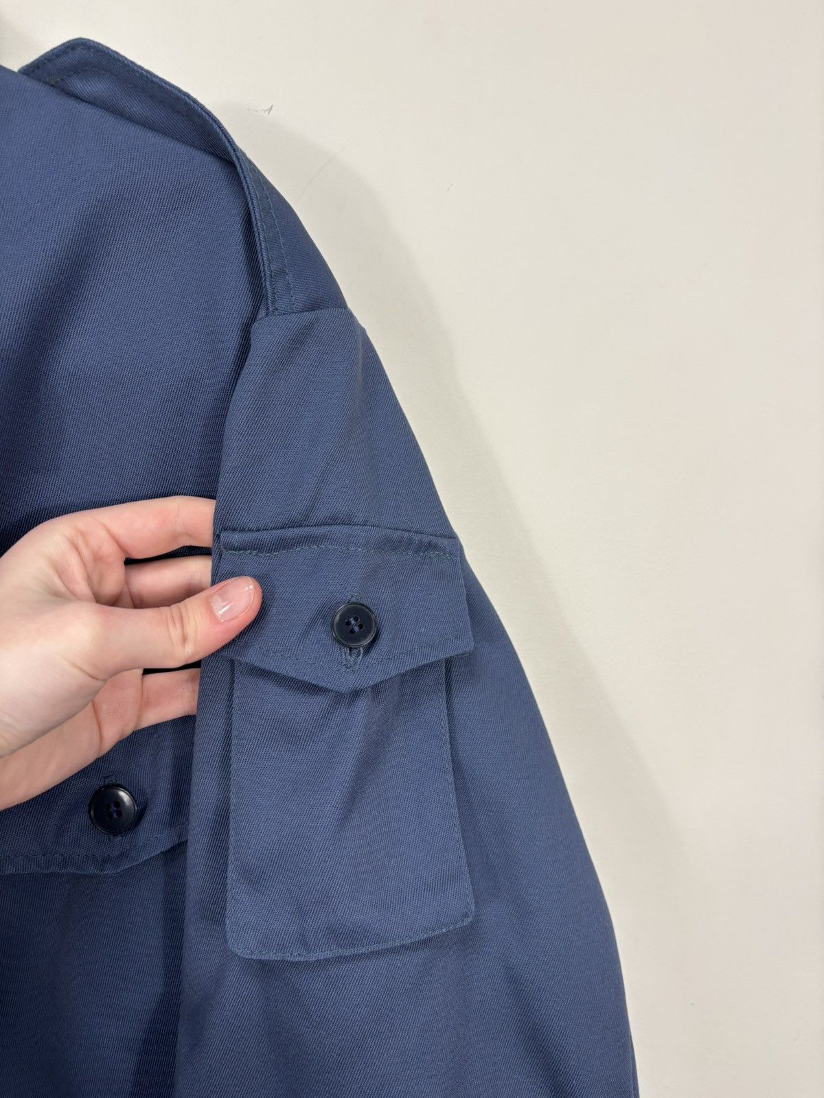 Other Vintage German Workwear Blue Utility Jacket Chore Coat Size US M / EU 48-50 / 2 - 10 Thumbnail