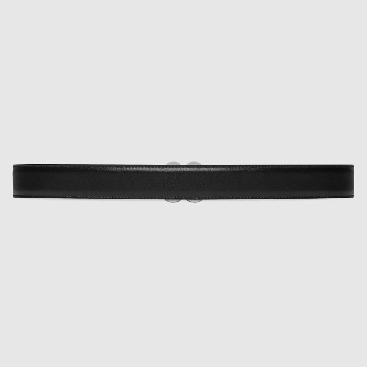 Gucci o1mt1gz0325 Size: 80 / GG Buckle Belt in Black Size 30 - 4 Thumbnail