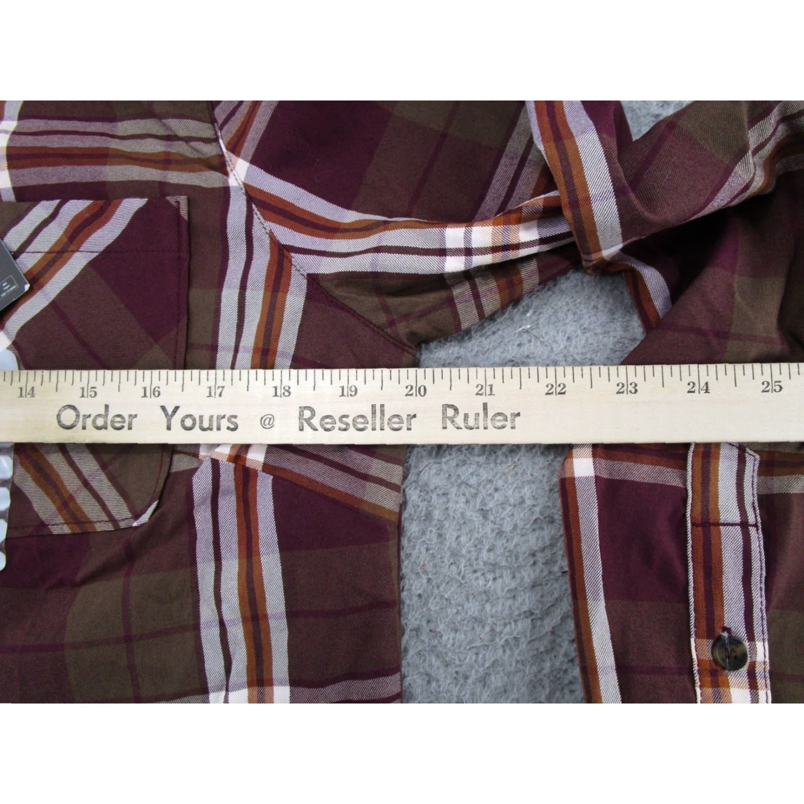 Vintage Alaskan Hardgear Shirt Womens S Bitterroot Plaid Long Sleeve Nylon Outdoor NEW Size S / US 4 / IT 40 - 7 Thumbnail