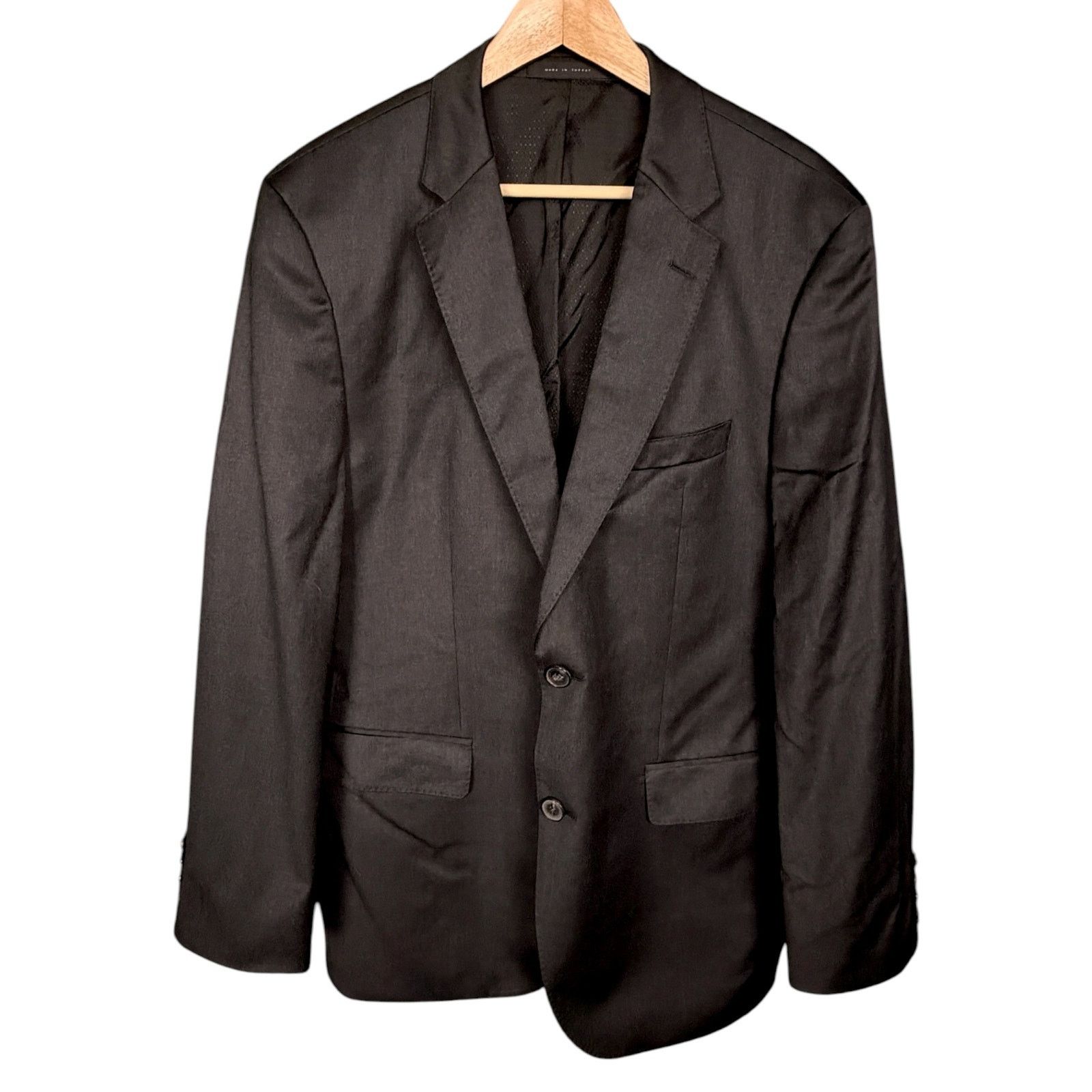 Hugo Boss Hugo Boss Blazer Mens 42R Reda Italy Super 100 Virgin Wool Size 42R - 1 Thumbnail
