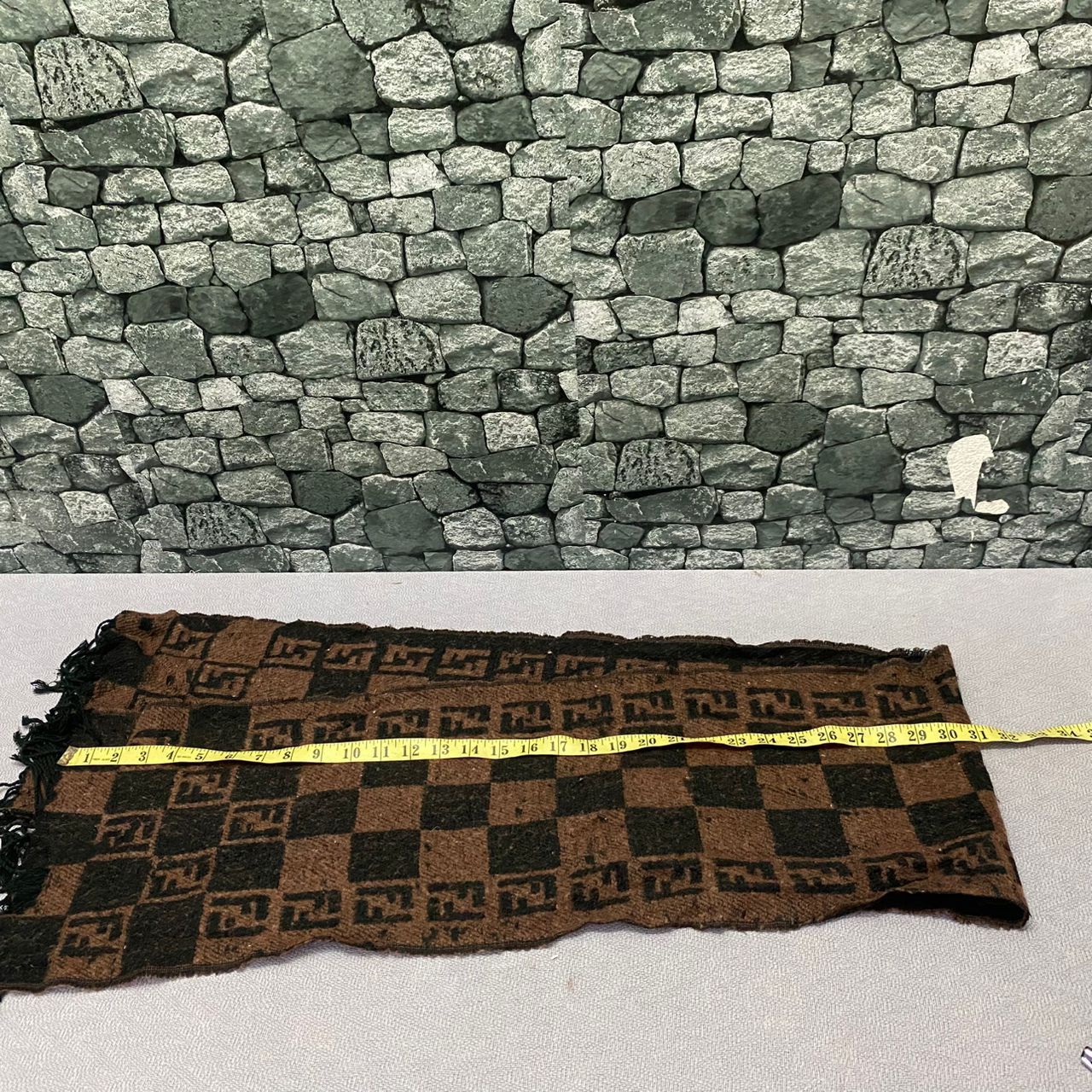 Fendi Vintage Fendi Paris Wool Scarf Size ONE SIZE - 7 Thumbnail