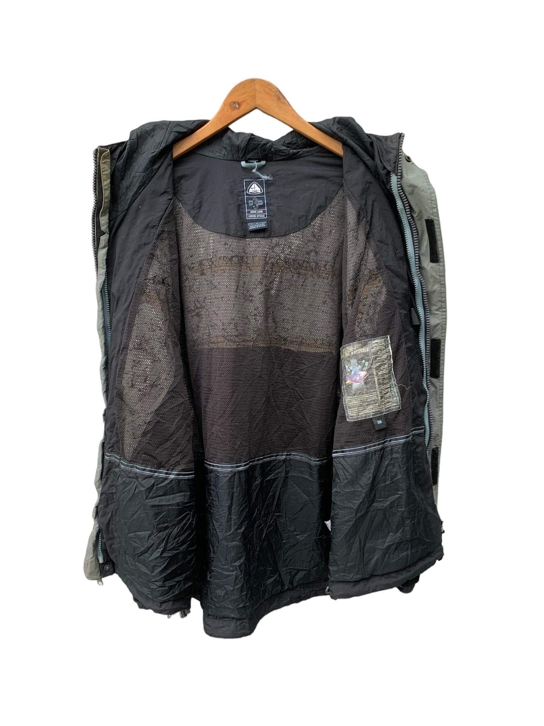 Nike × Nike ACG Vintage Nike Acg 3 Outer Layer Ski Snowboard Jacket Size US L / EU 52-54 / 3 - 4 Thumbnail
