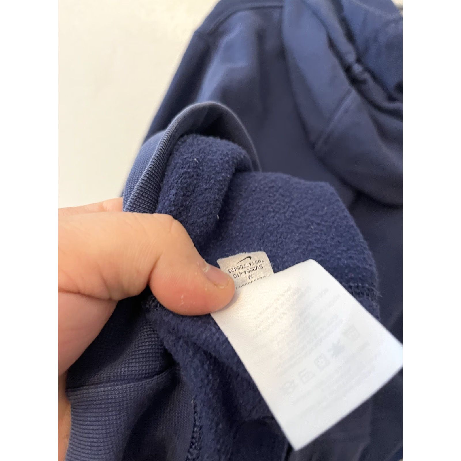 Nike Nike Men's Sportswear Club Fleece Pullover Hoodie Medium Blue Regular Size M Nike Sportswear Hoodie Mens Pullover Fleece BV2654-134 Size US M / EU 48-50 / 2 - 4 Thumbnail