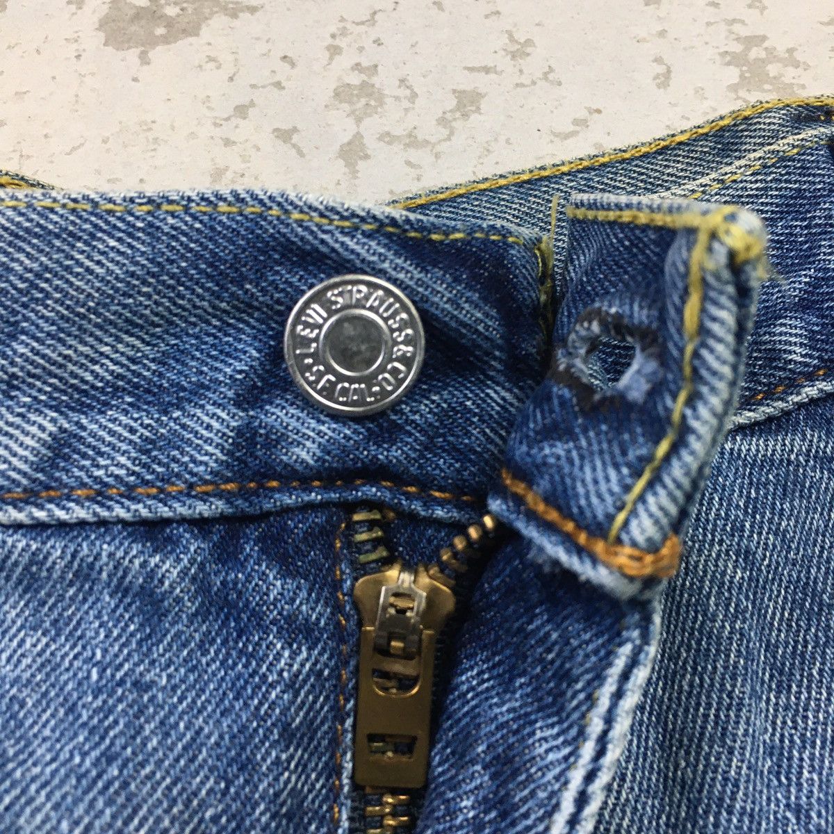 Levi's × Vintage Levis 517 Light Blue Washed Vintage Style Jeans Size US 34 / EU 50 - 9 Thumbnail