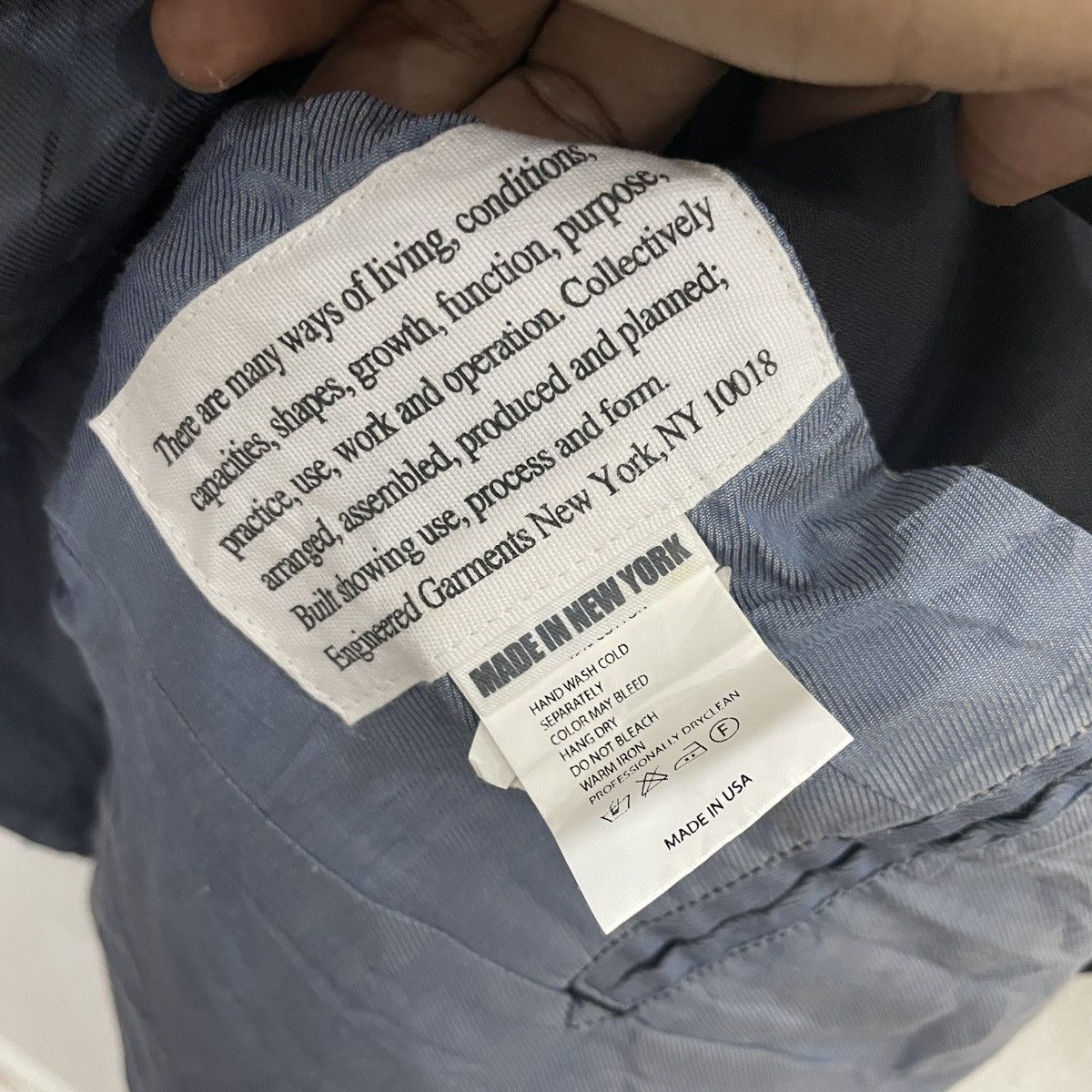 Engineered Garments Vintage Enginereed Garment New York Jacket Size US S / EU 44-46 / 1 - 6 Thumbnail