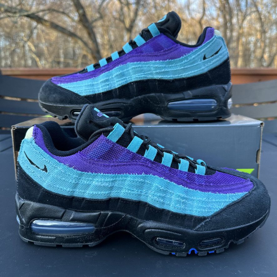 Nike Size 10 - Nike Air Max 95 Custom Skeletor Hand Dyed Size US 10 / EU 43 - 5 Thumbnail