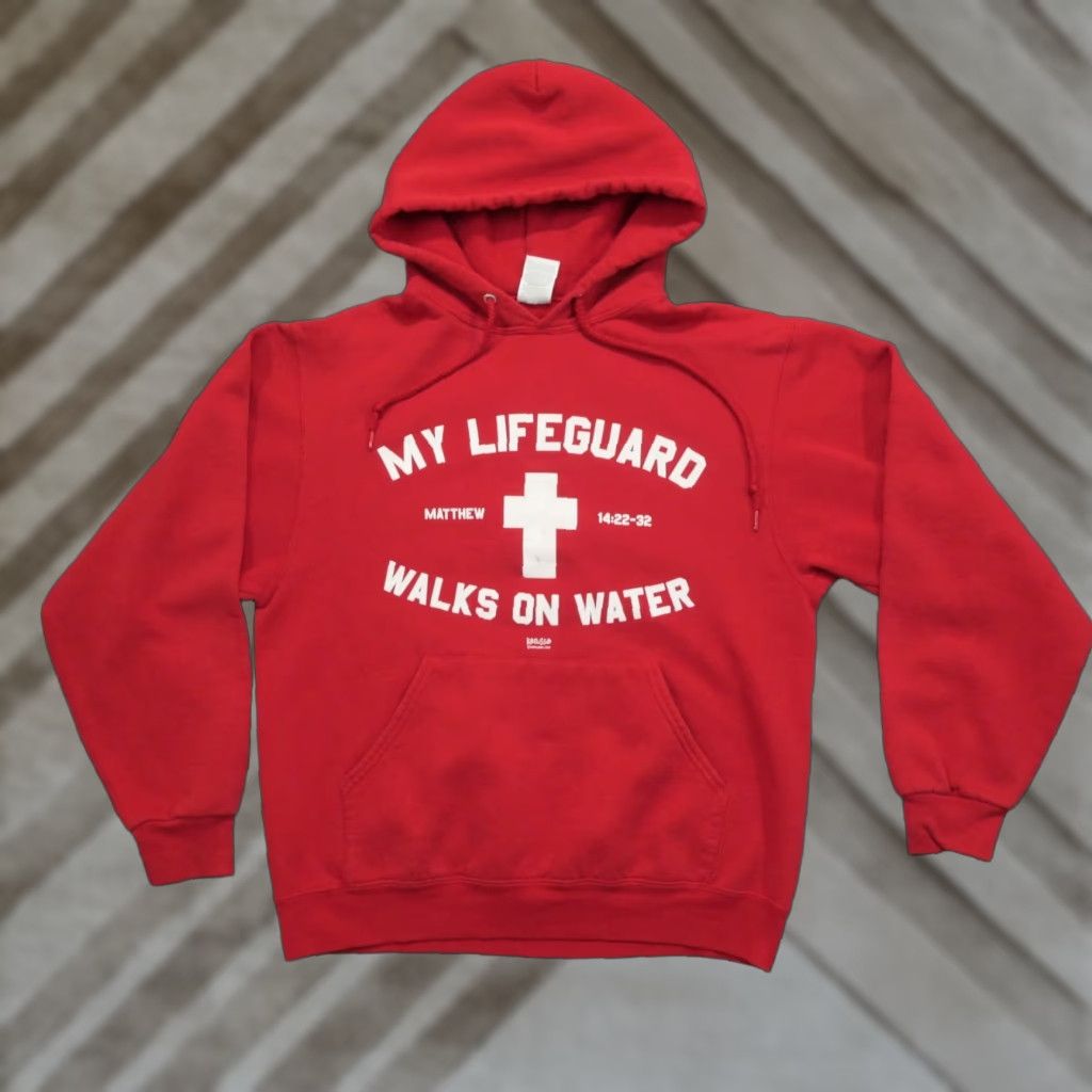 Alife VINTAGE Kerusso Hoodie Mens Pullover Hooded Red M Size US M / EU 48-50 / 2 - 1 Thumbnail