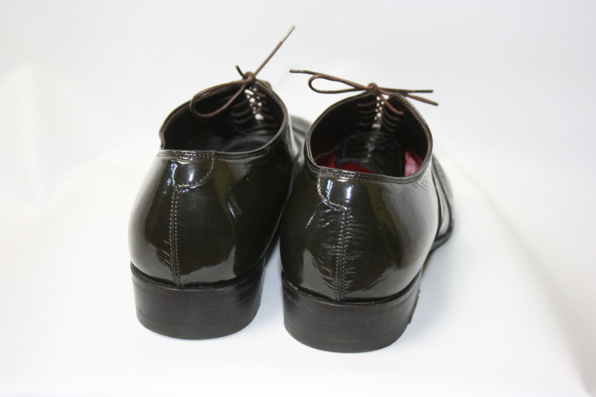Gianni Barbato Patent Leather Derby Shoes Size US 8 / EU 41 - 5 Thumbnail