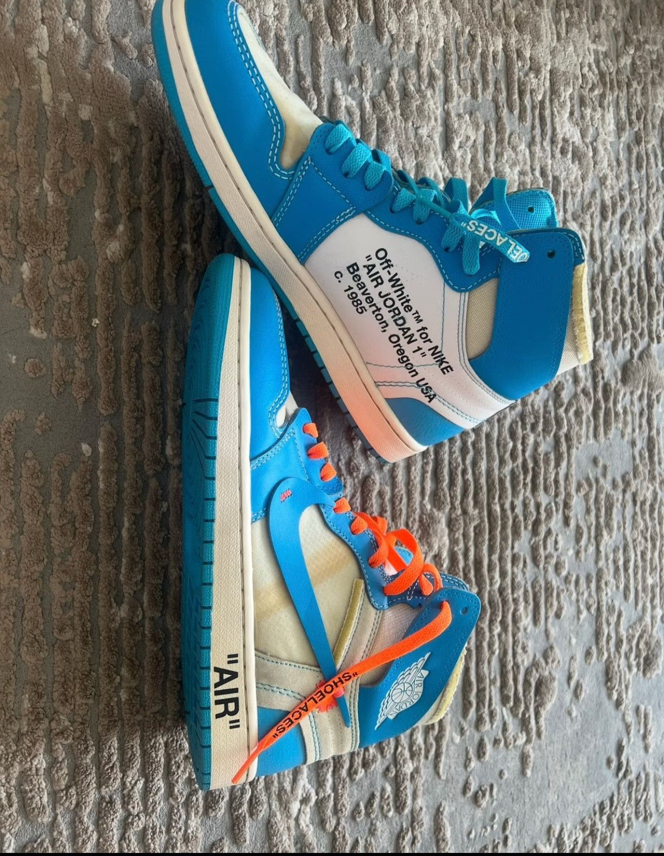 Nike × Off-White Nike x Off-White Air Jordan 1 Hi Size US 10 / EU 43 - 1 Thumbnail