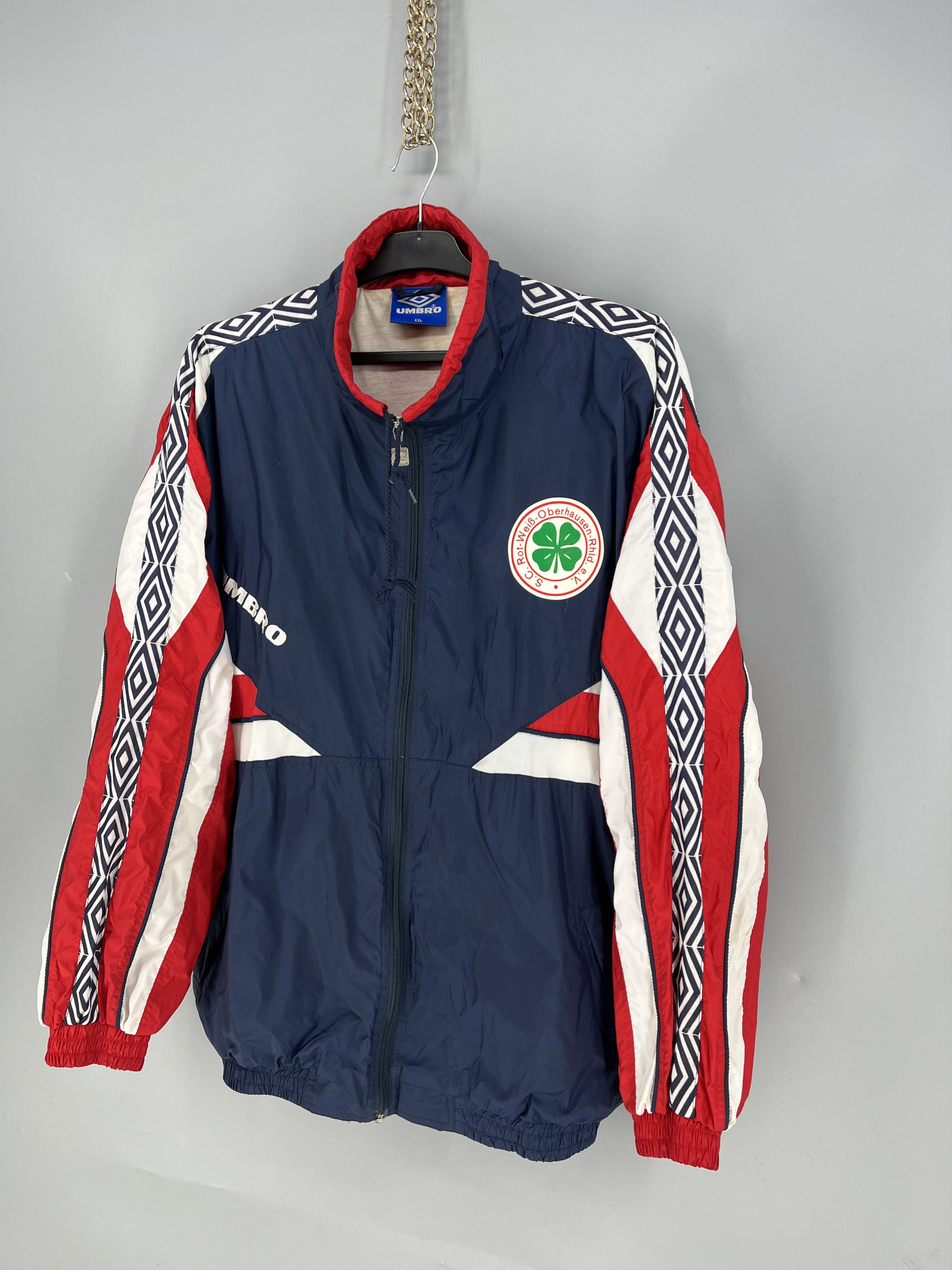 Umbro Vintage Umbro RW Oberhausen KONVENT Track Jacket XXL 90s Size US XXL / EU 58 / 5 - 3 Thumbnail