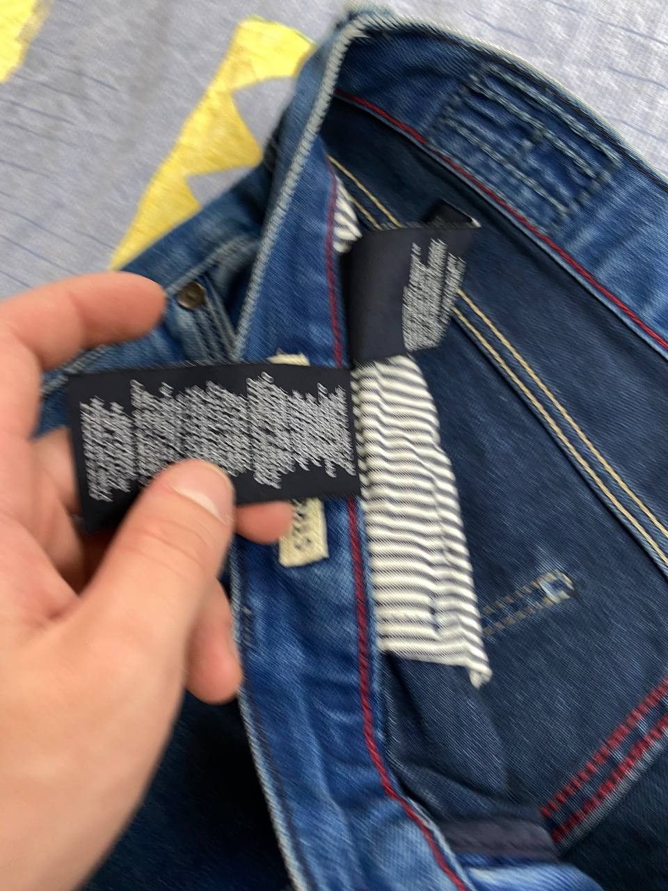 Tommy Hilfiger Y2k distressed Tommy Hilfiger jeans Size US 33 - 15 Thumbnail