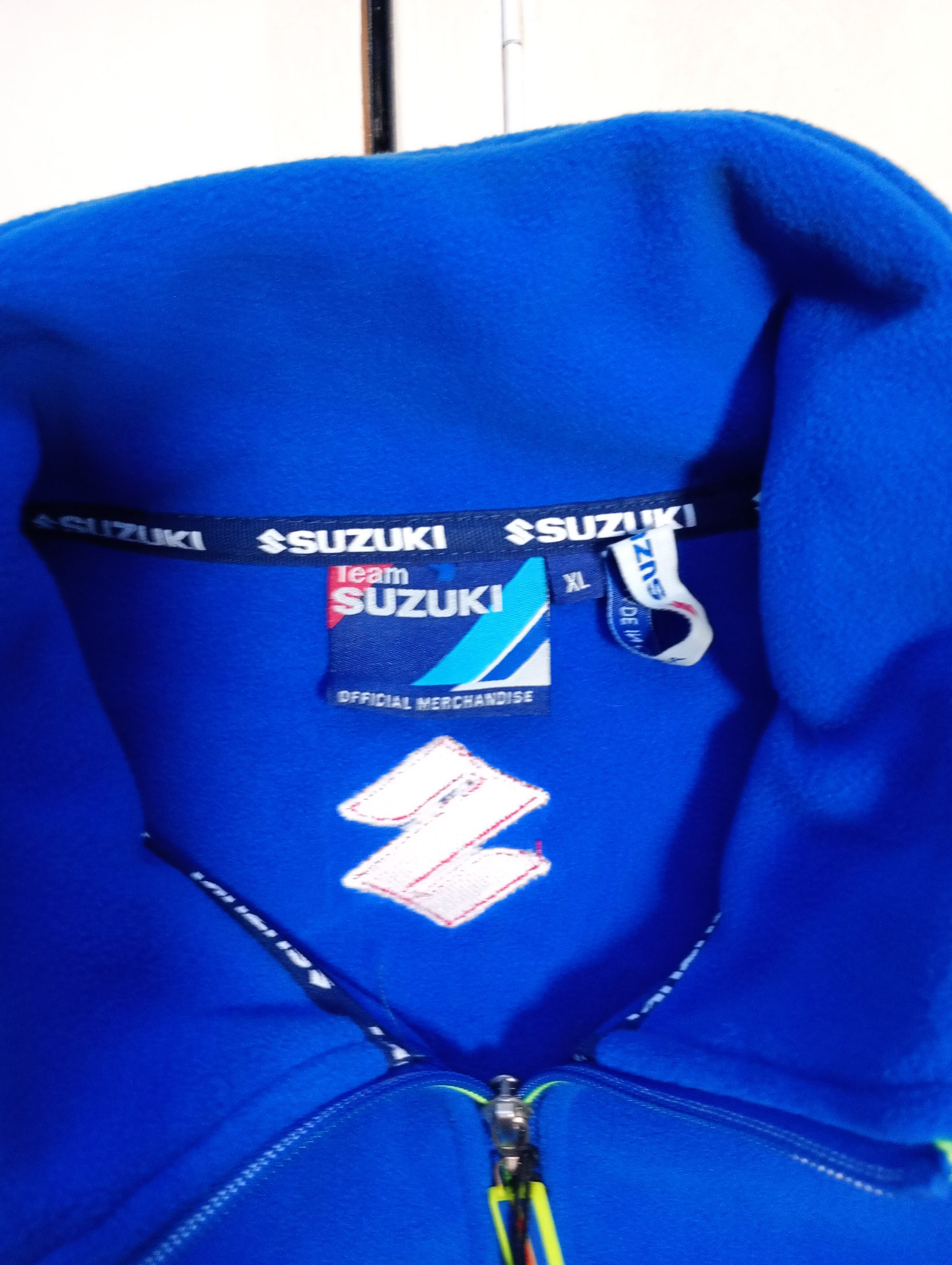 Other Suzuki Team Clinton Enterprises Fleece Jacket Vintage Size US XL / EU 56 / 4 - 5 Thumbnail