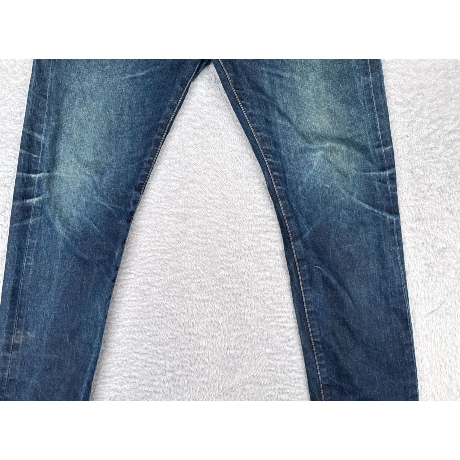 Levi's Levis Jeans Adult 32 Blue Denim 511 32x33 Cotton Blend Premium Big E Size US 32 / EU 48 - 3 Thumbnail
